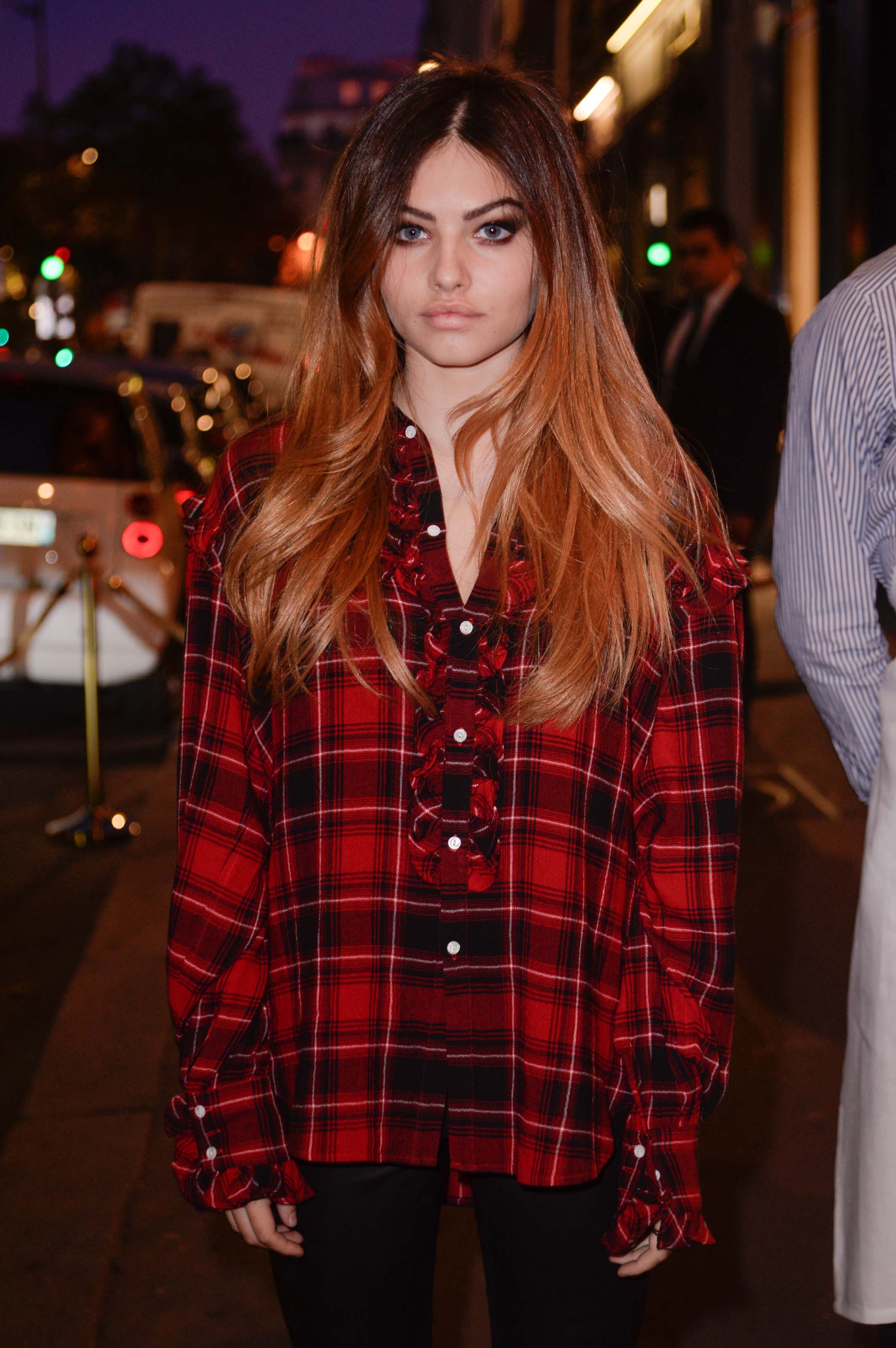 Thylane Blondeau attends the 50 Years of Ralph Lauren Cocktail Party