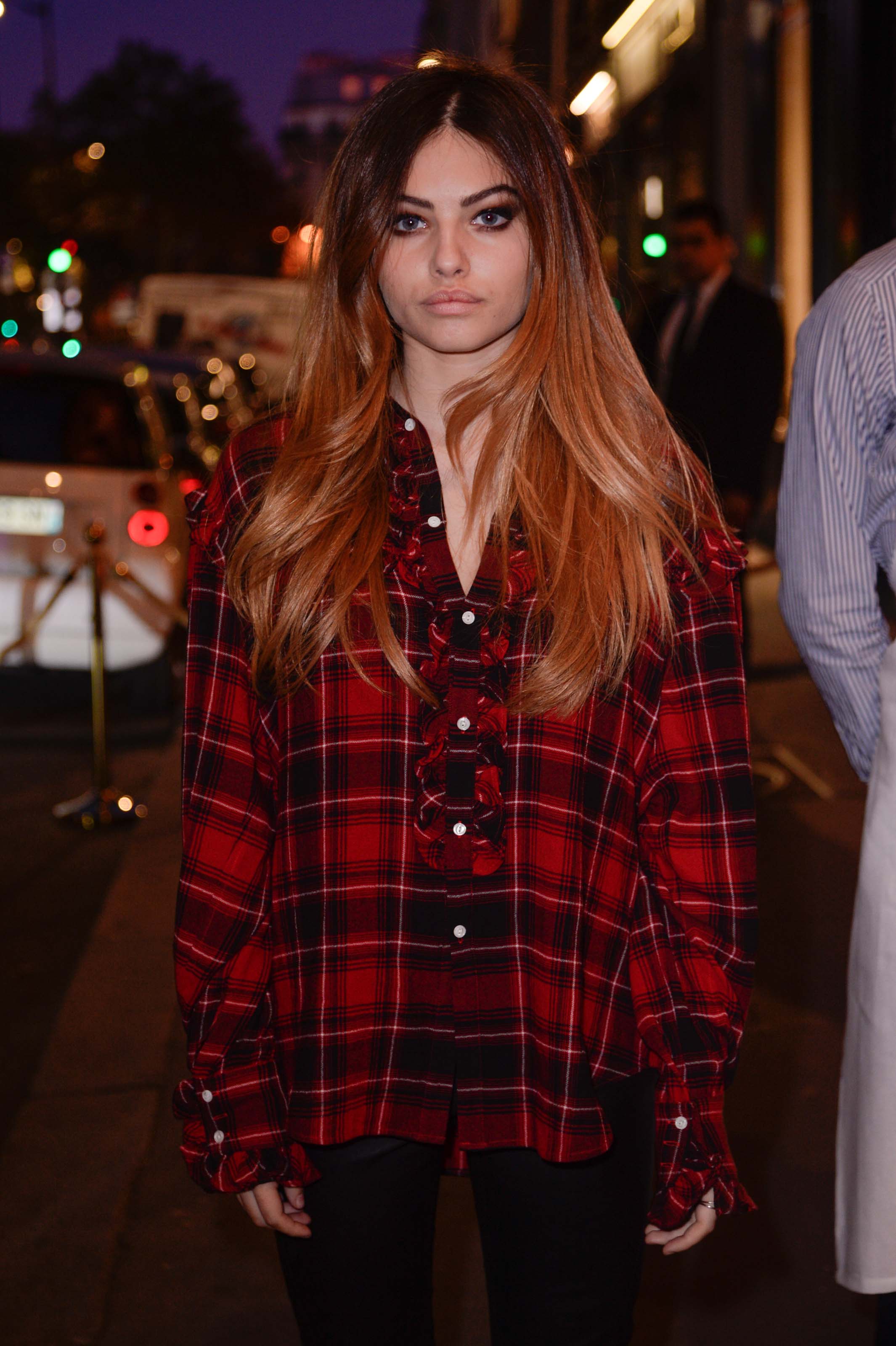 Thylane Blondeau attends the 50 Years of Ralph Lauren Cocktail Party