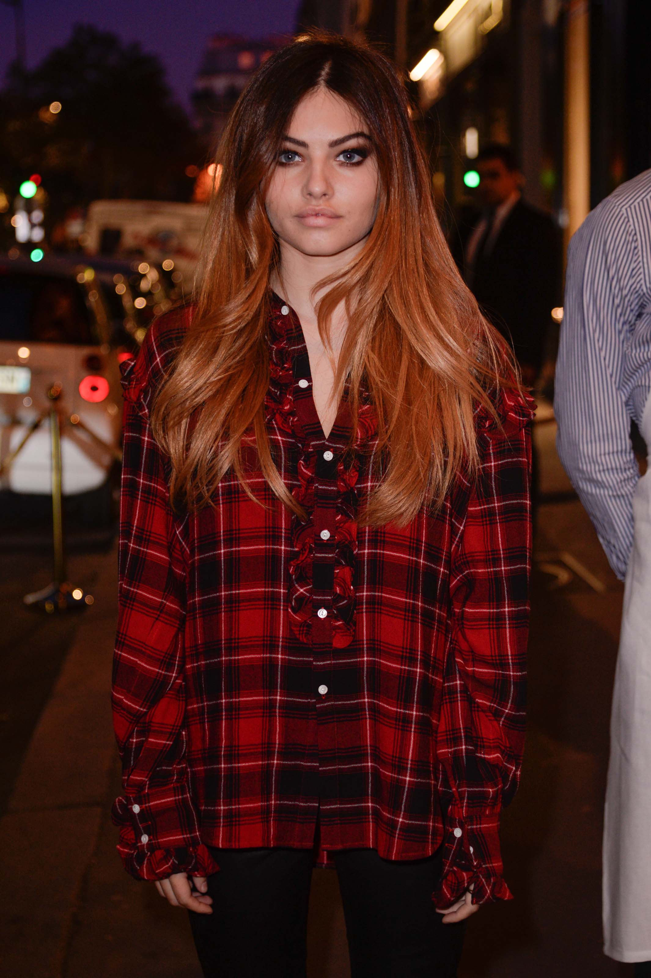 Thylane Blondeau attends the 50 Years of Ralph Lauren Cocktail Party