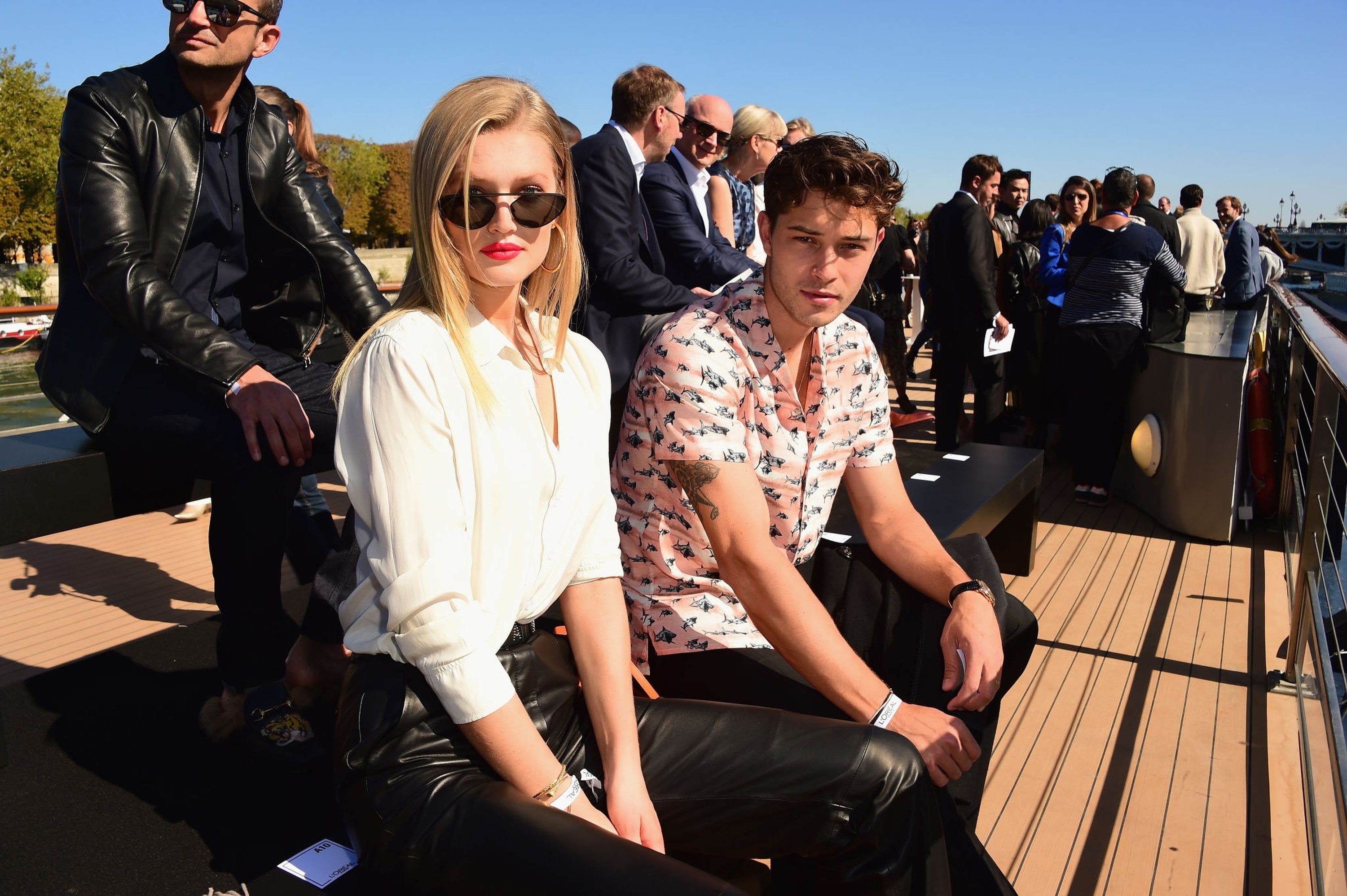 Toni Garrn attends Le Defile L’Oreal Paris