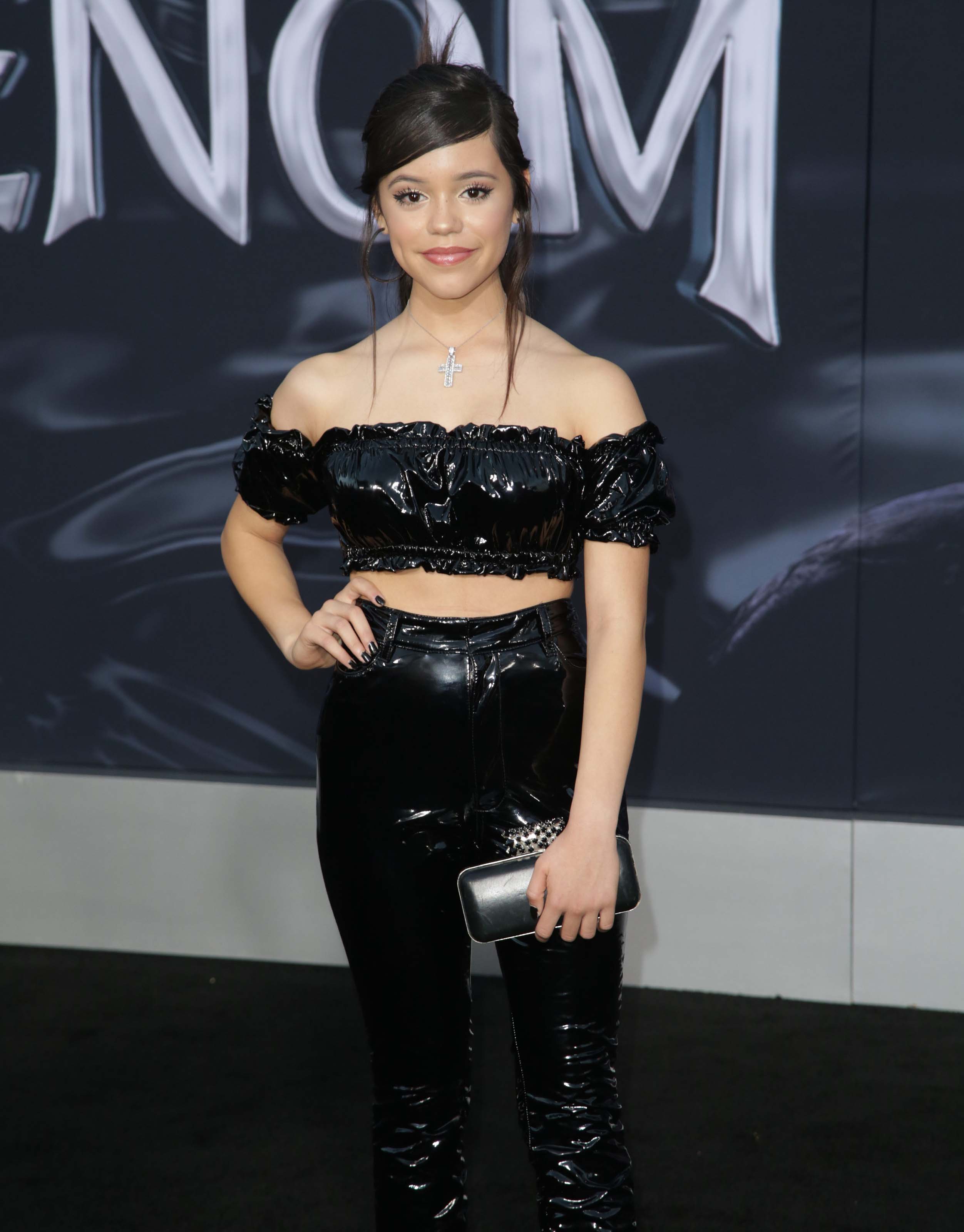 Jenna Ortega attends Premiere of Venom