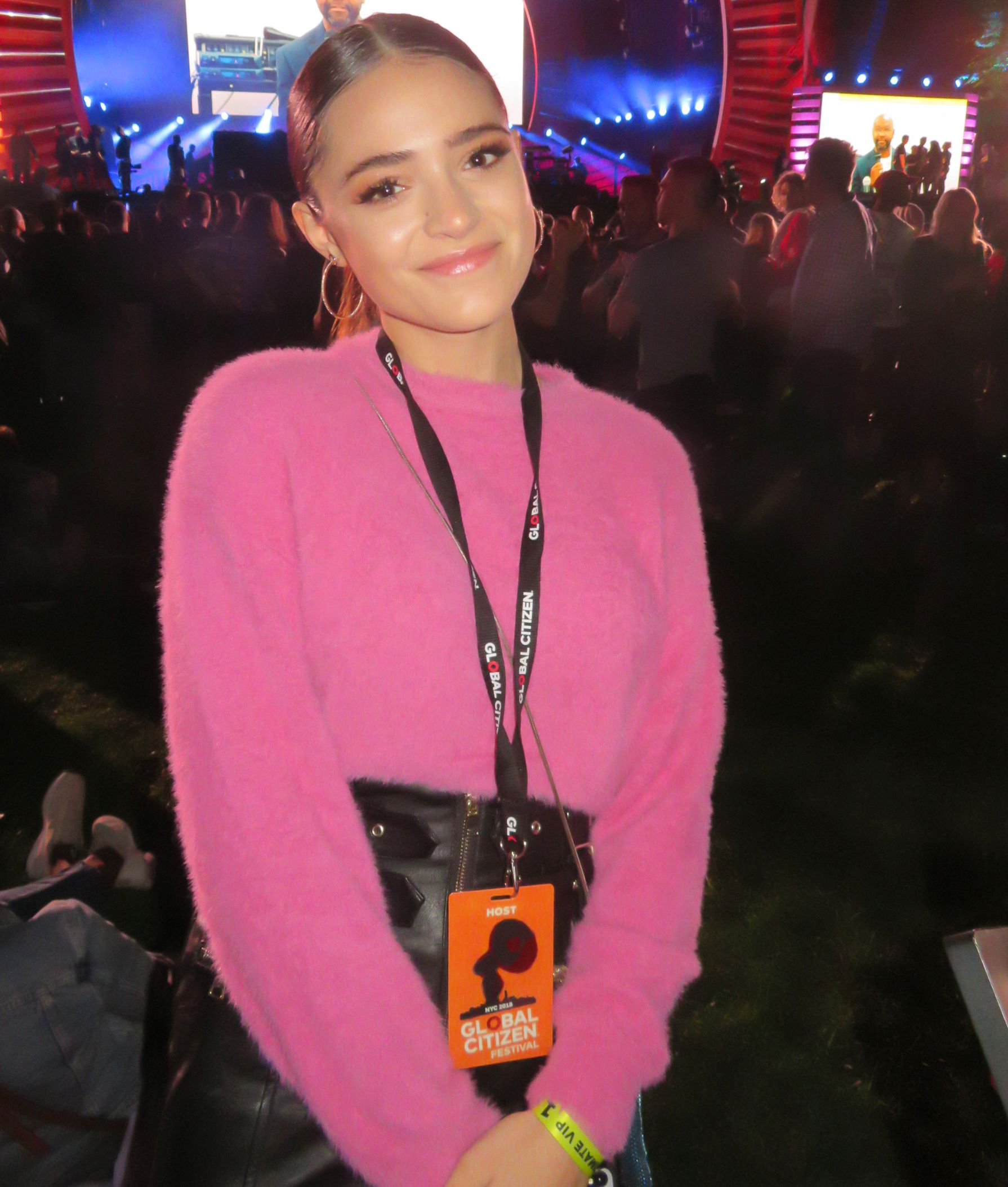 Luna Blaise attends Global Citizen Festival