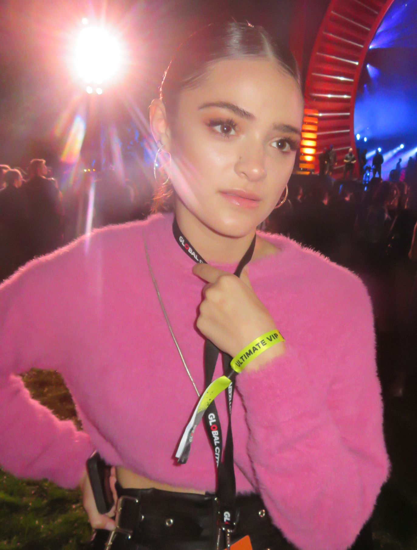 Luna Blaise attends Global Citizen Festival