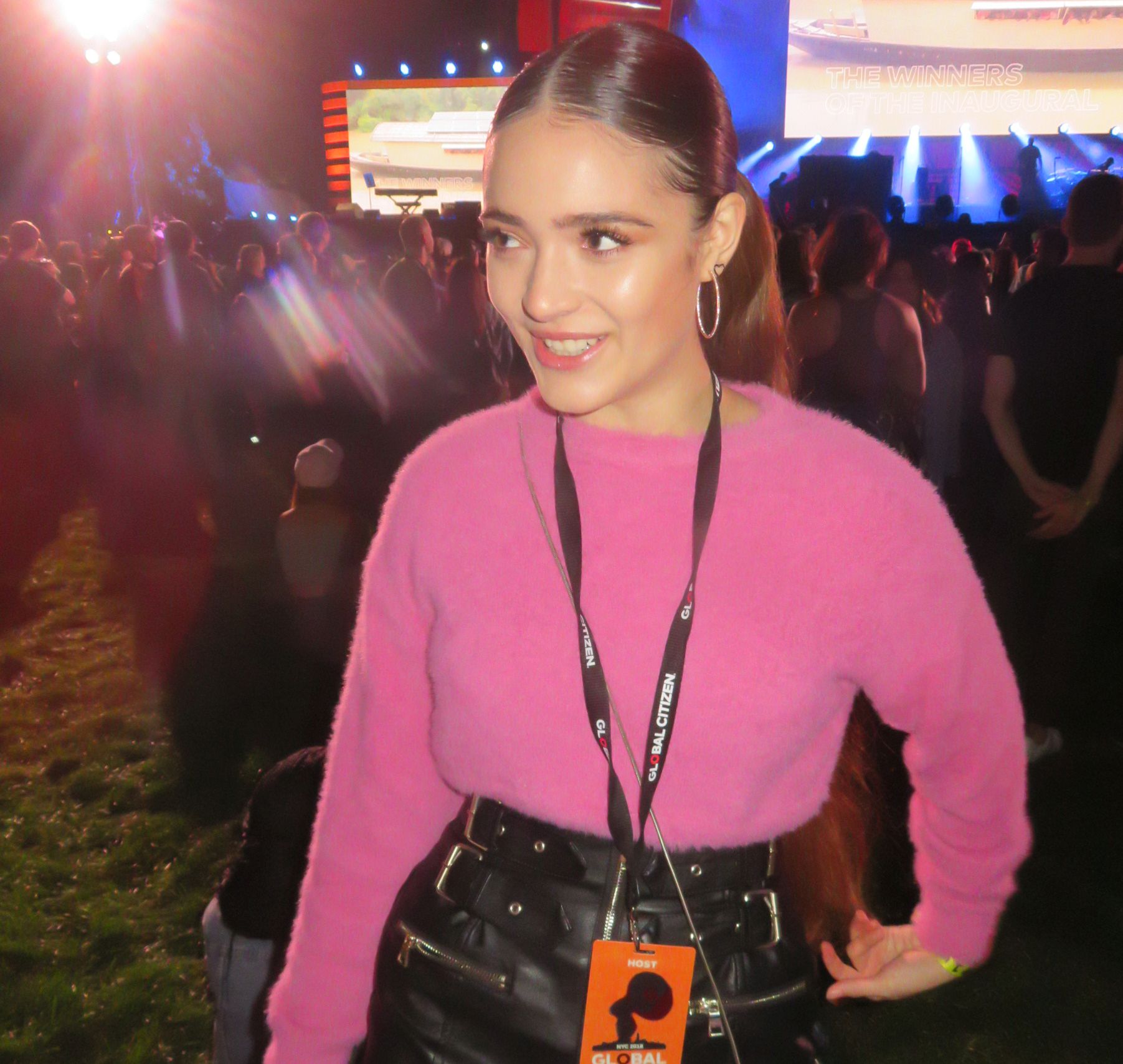 Luna Blaise attends Global Citizen Festival