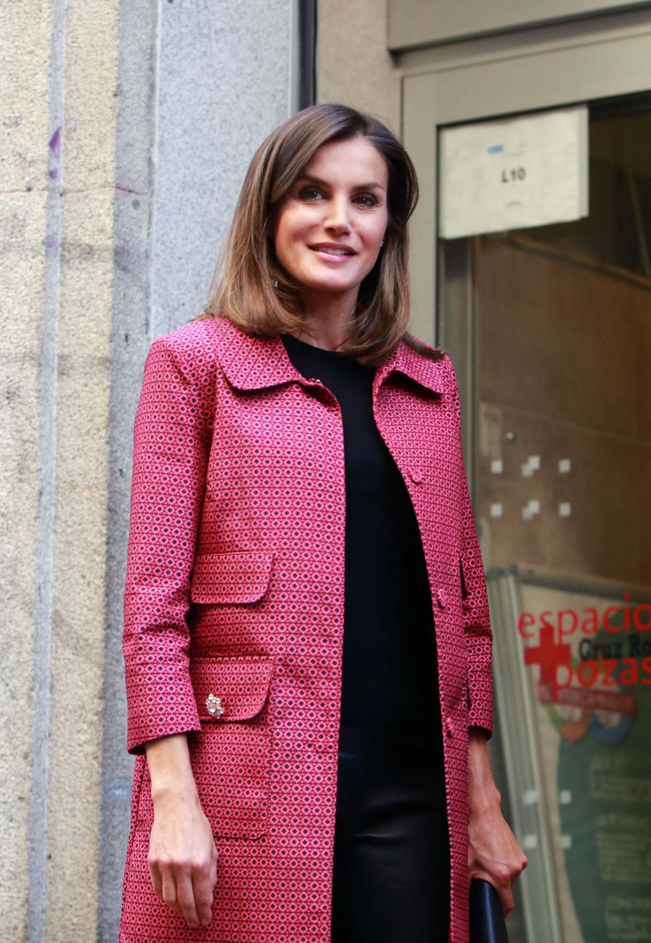 Letizia Ortiz attends the conference Iniciativas de Formacion y Empleo para jovenes