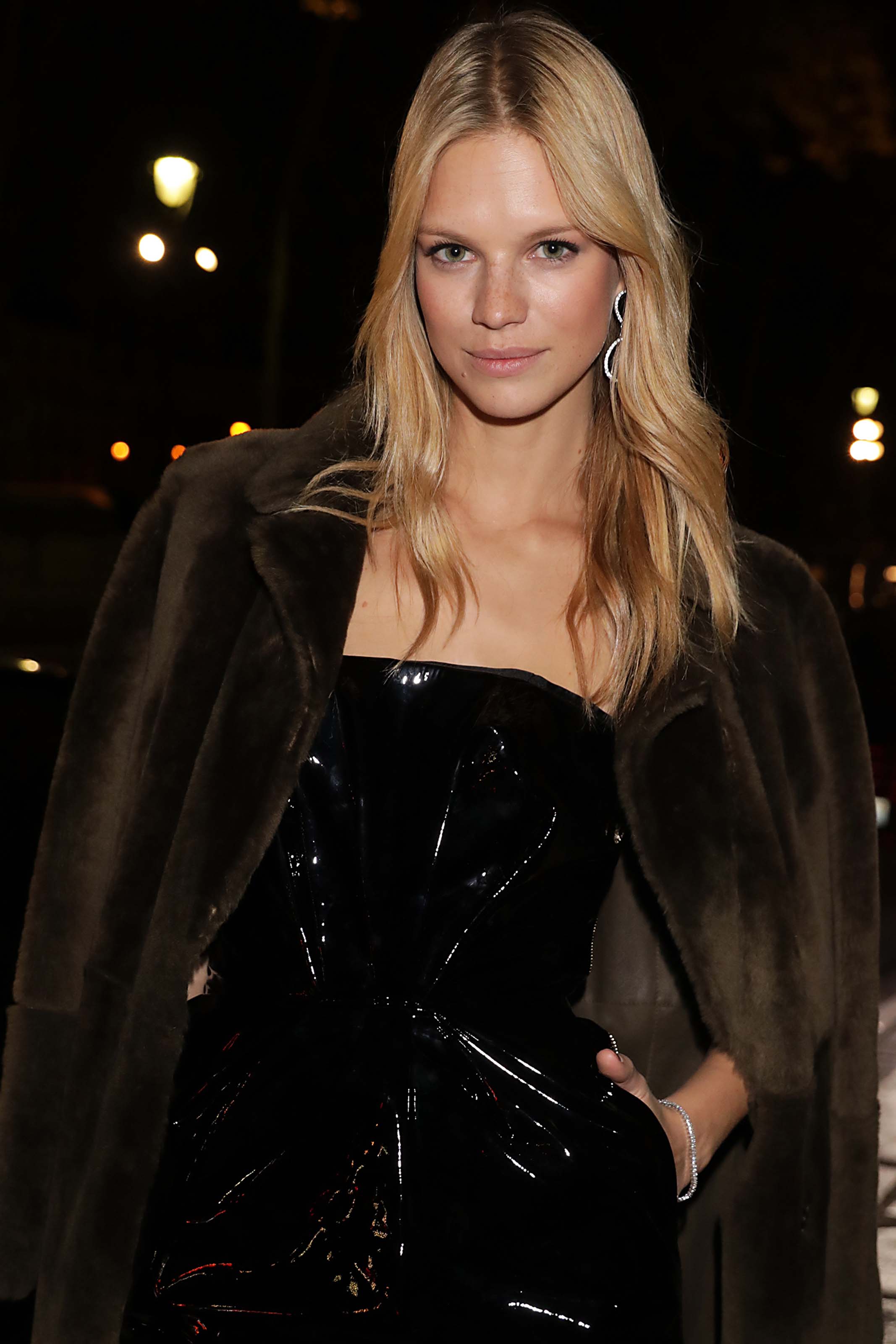 Nadine Leopold is seen out in Paris