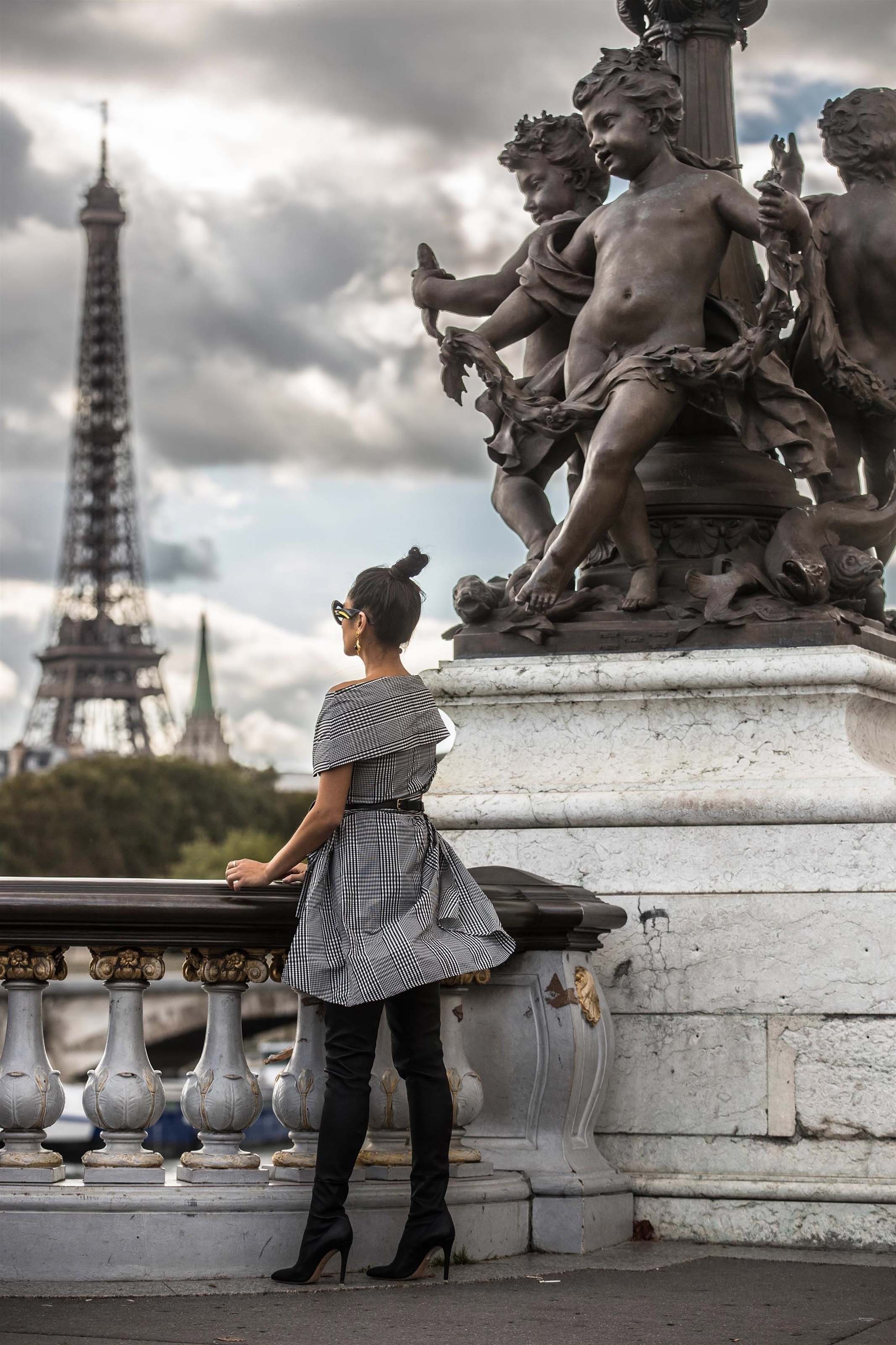 Shay Mitchell out and about in Paris