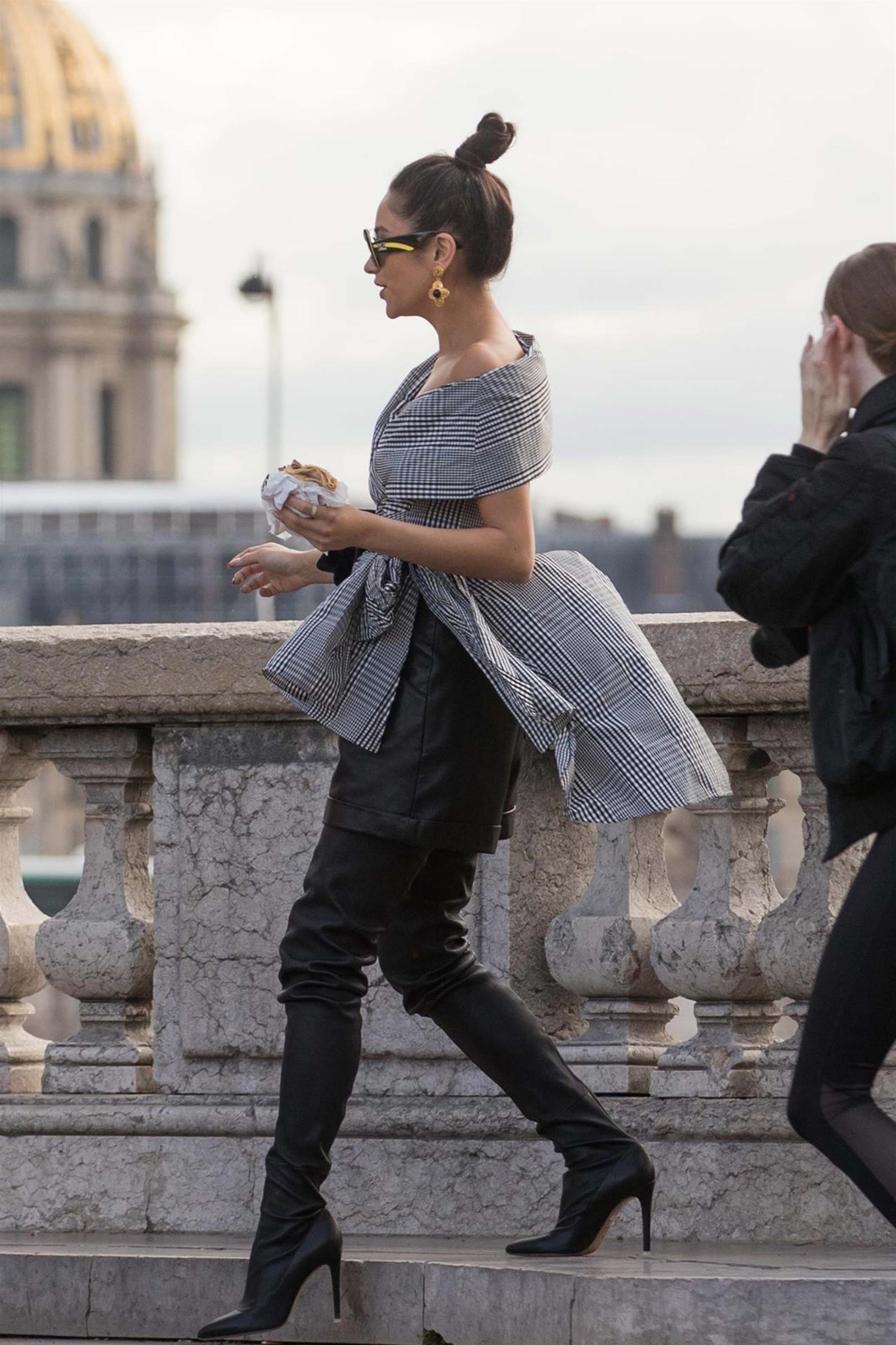 Shay Mitchell out and about in Paris