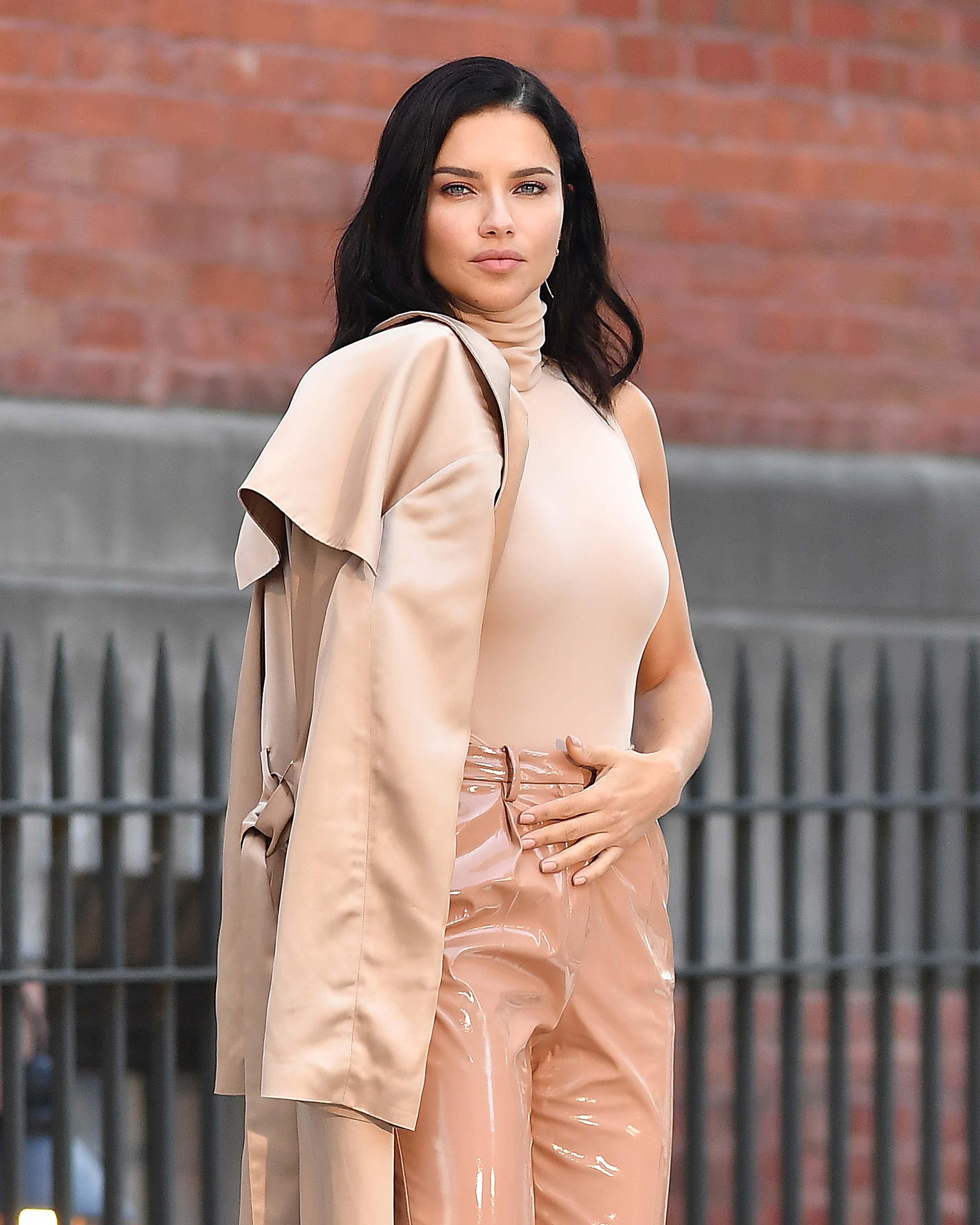 Adriana Lima spotted on a video shoot