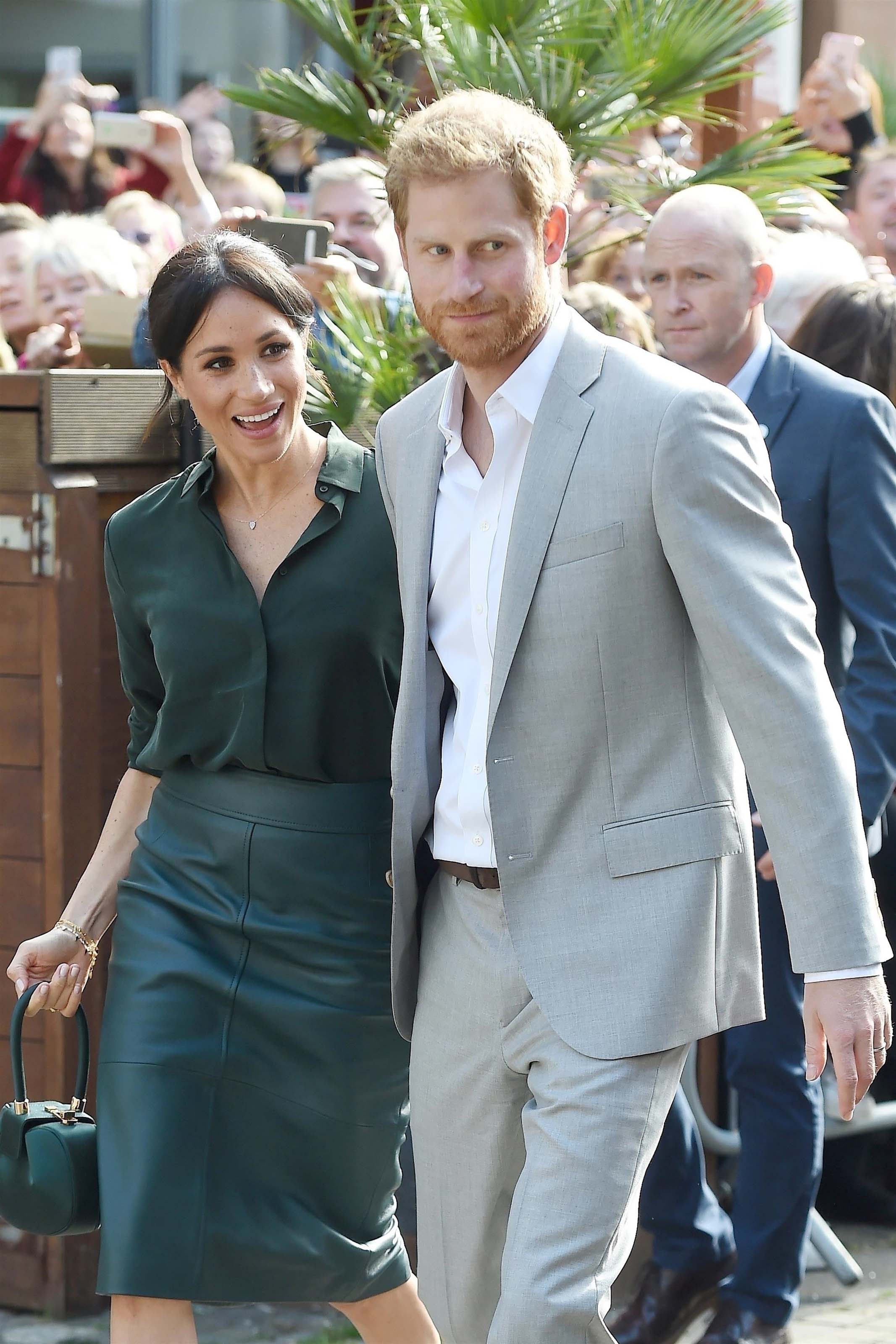 Meghan Markle at First official visit to Sussex