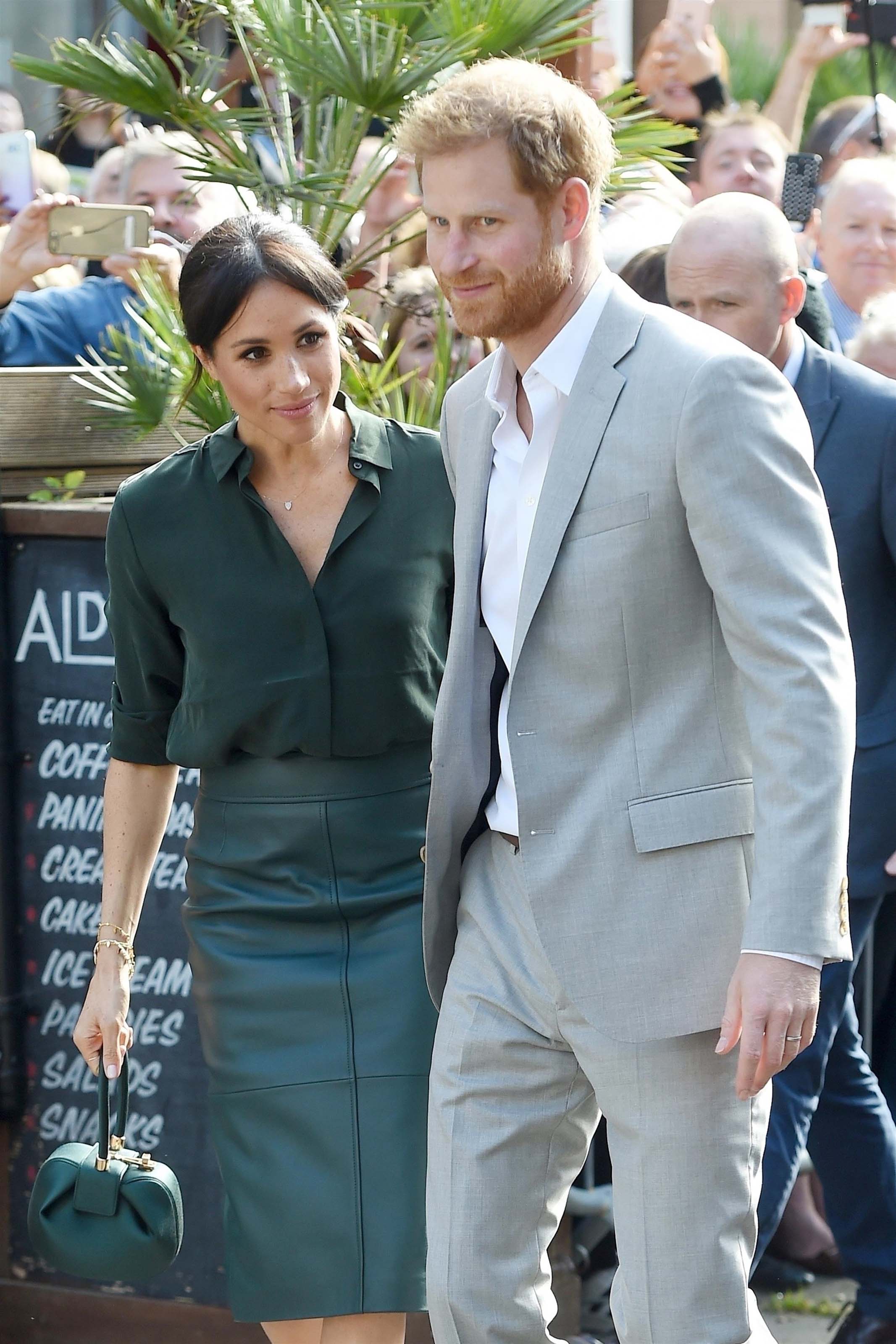 Meghan Markle at First official visit to Sussex