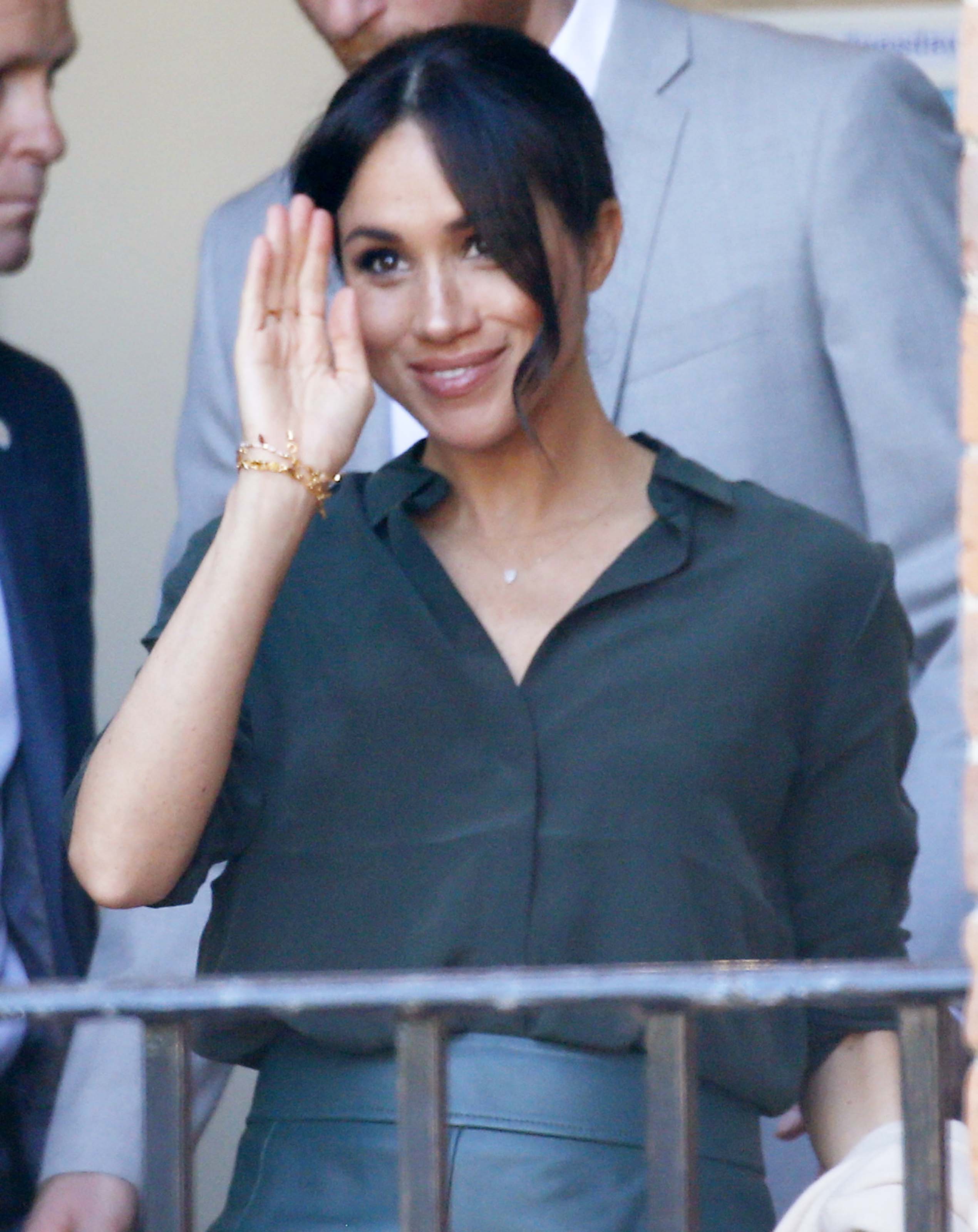 Meghan Markle at First official visit to Sussex