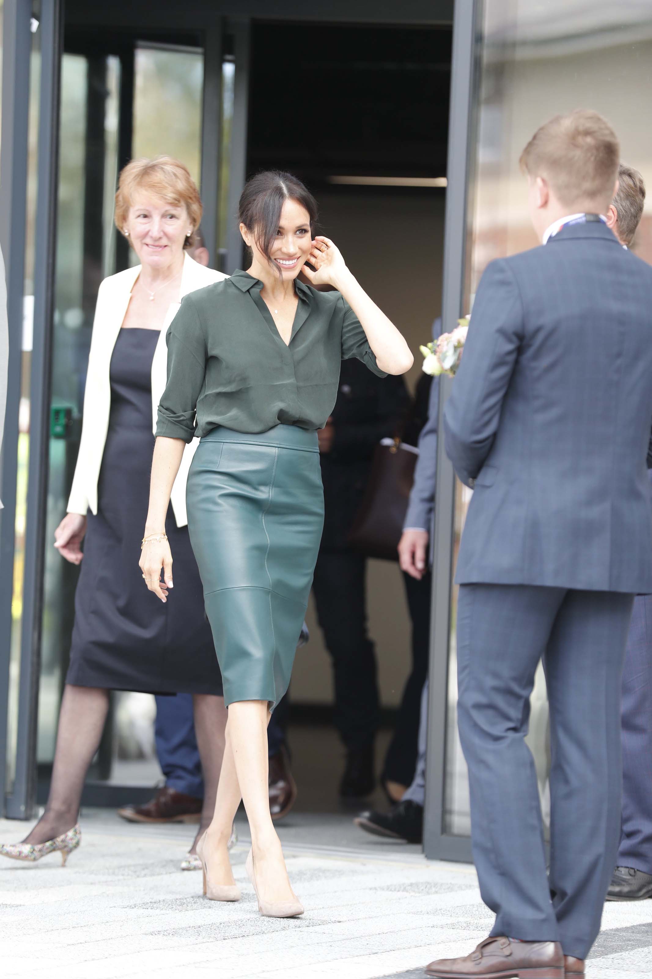 Meghan Markle at First official visit to Sussex