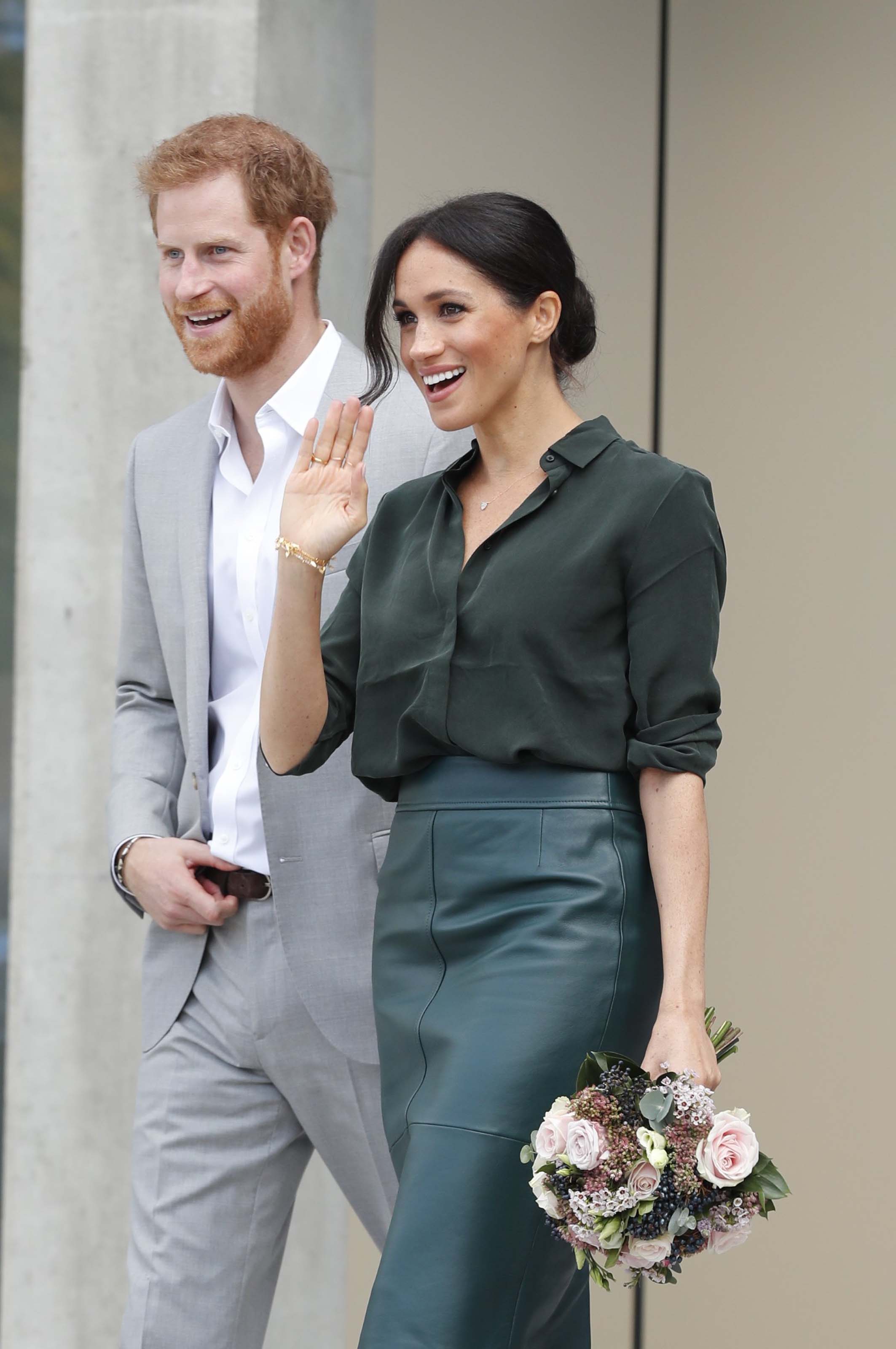 Meghan Markle at First official visit to Sussex