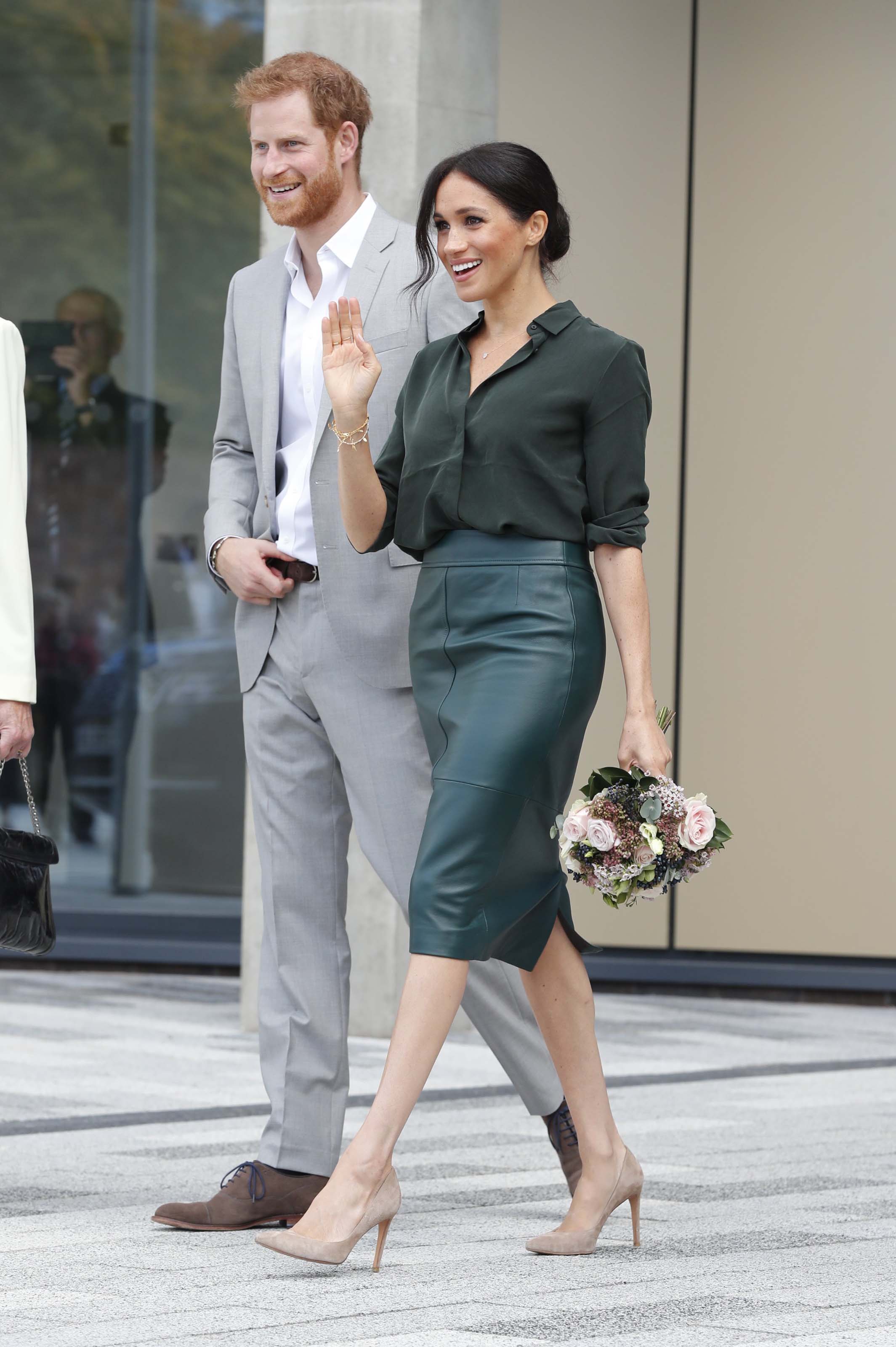 Meghan Markle at First official visit to Sussex