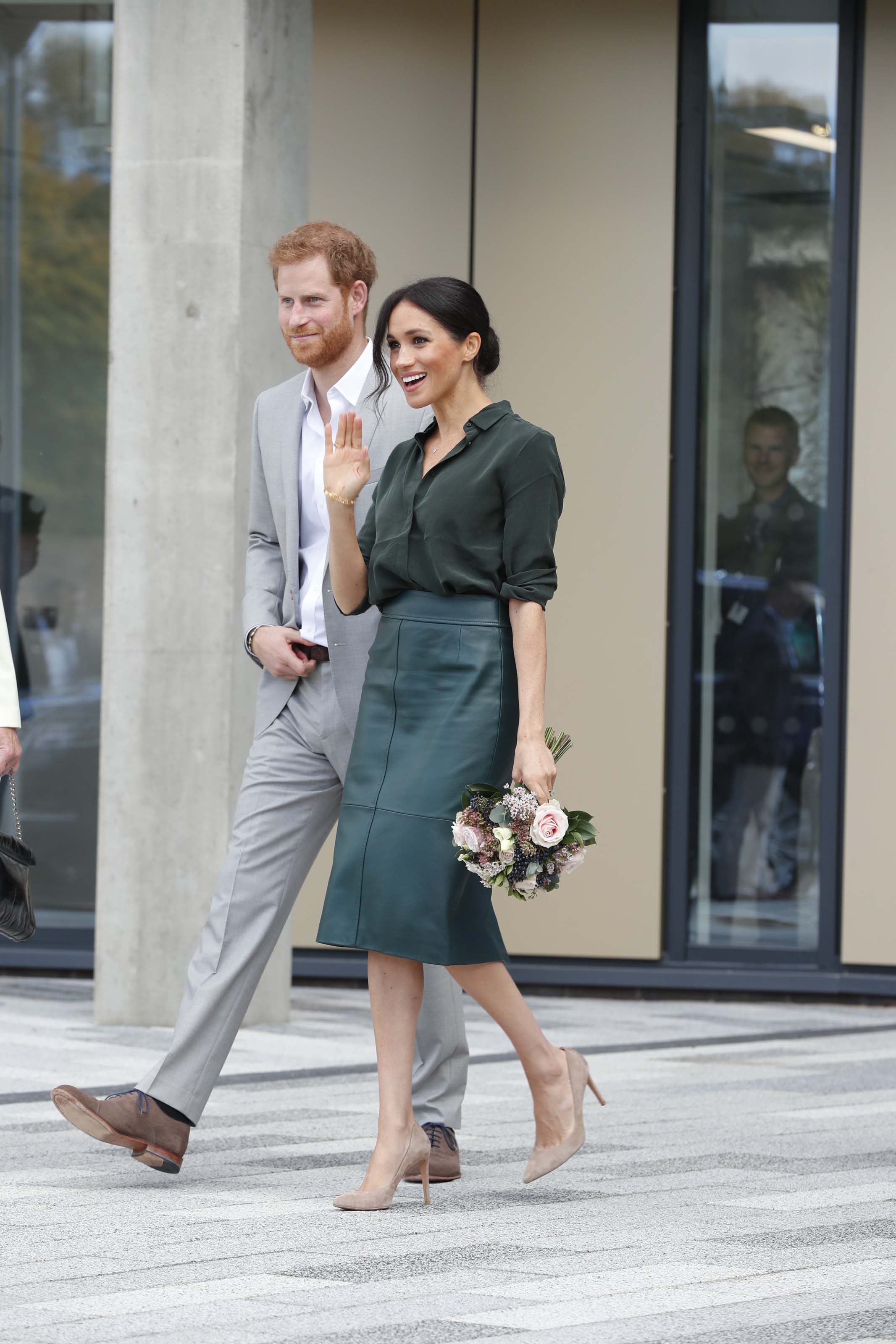 Meghan Markle at First official visit to Sussex