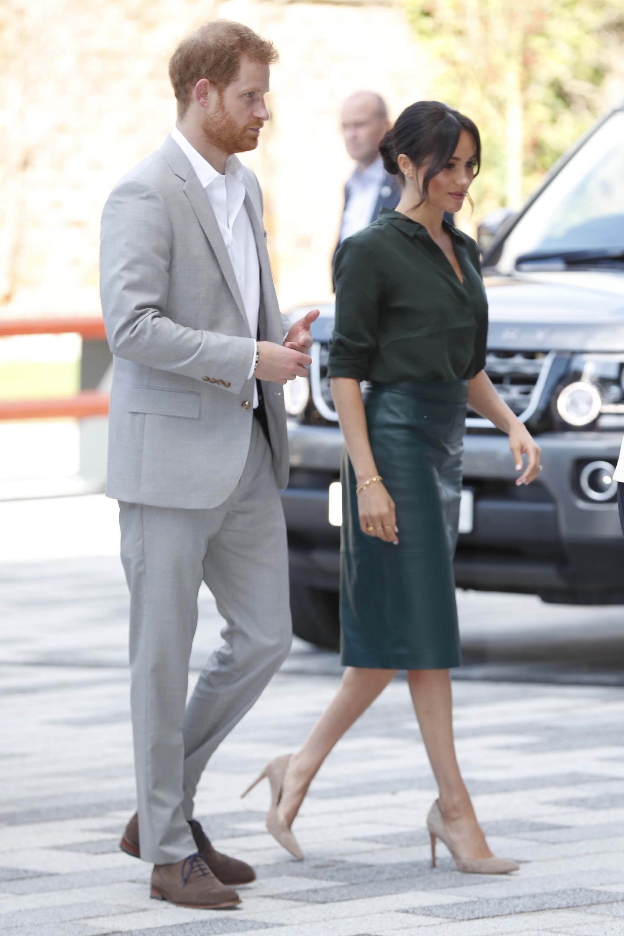 Meghan Markle at First official visit to Sussex