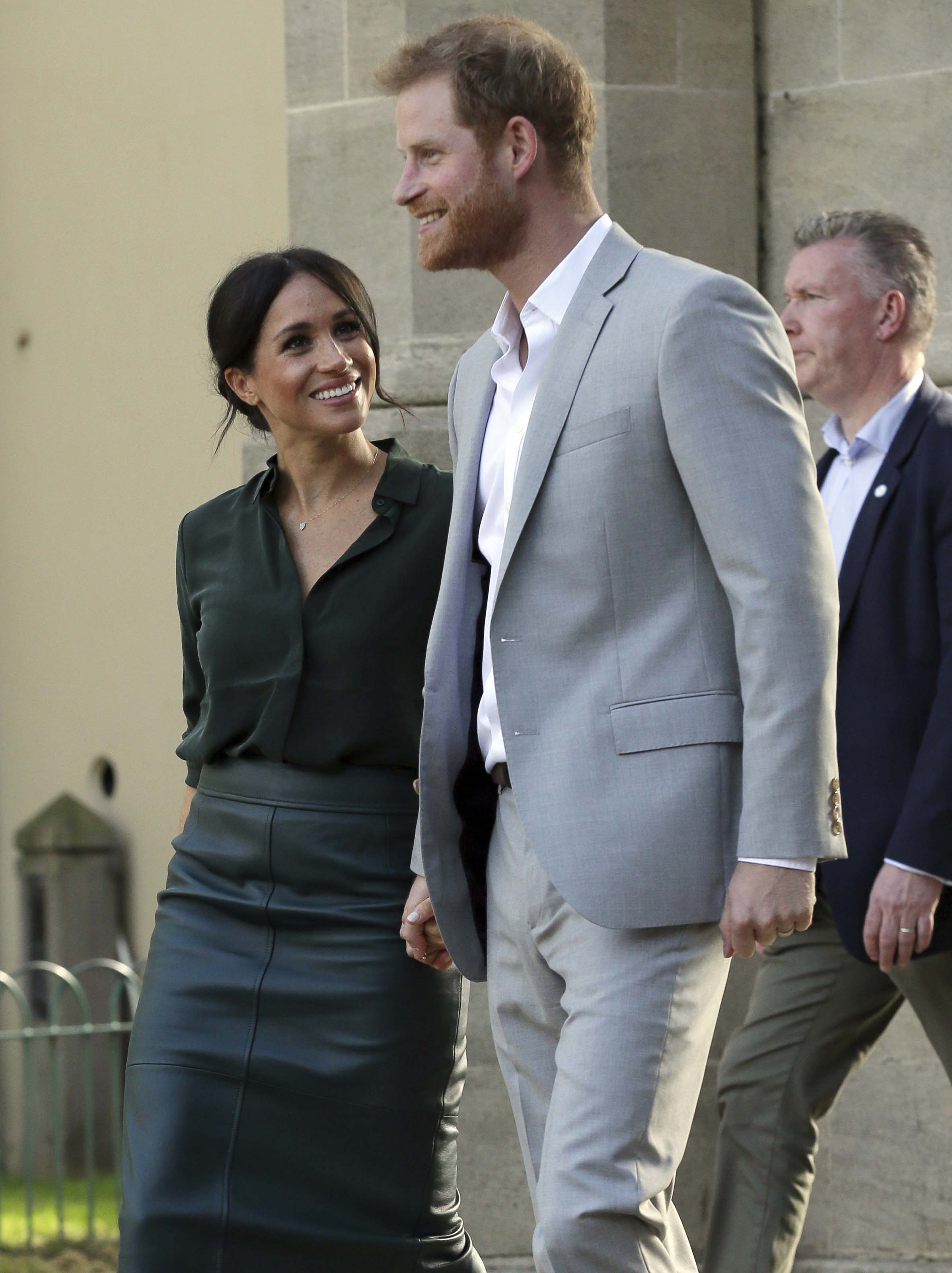 Meghan Markle at First official visit to Sussex