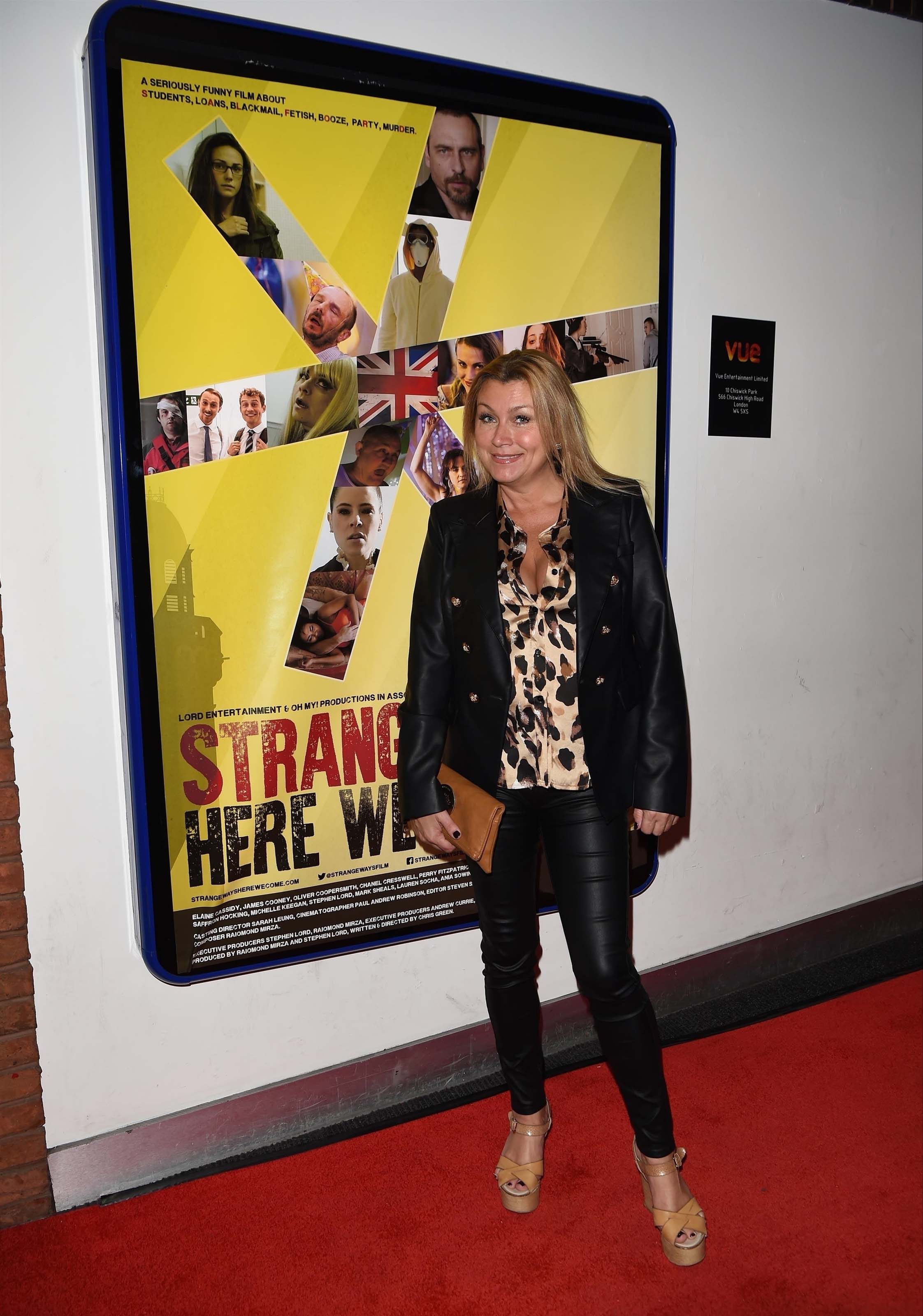 Tricia Penrose attends Strangeways Film Premiere