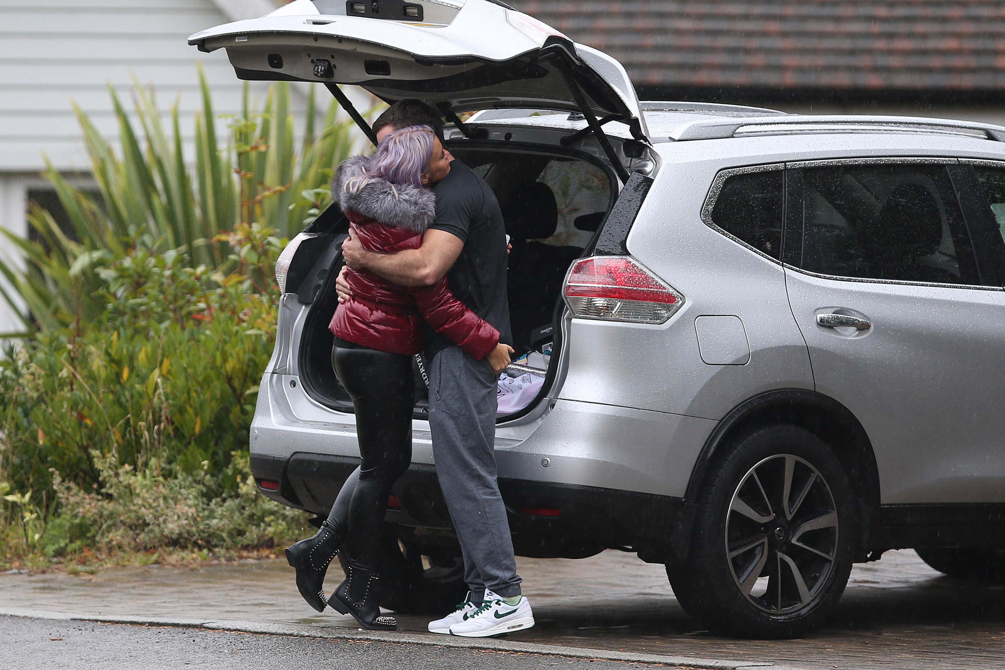 Kerry Katona leaving Vitality Health Centre