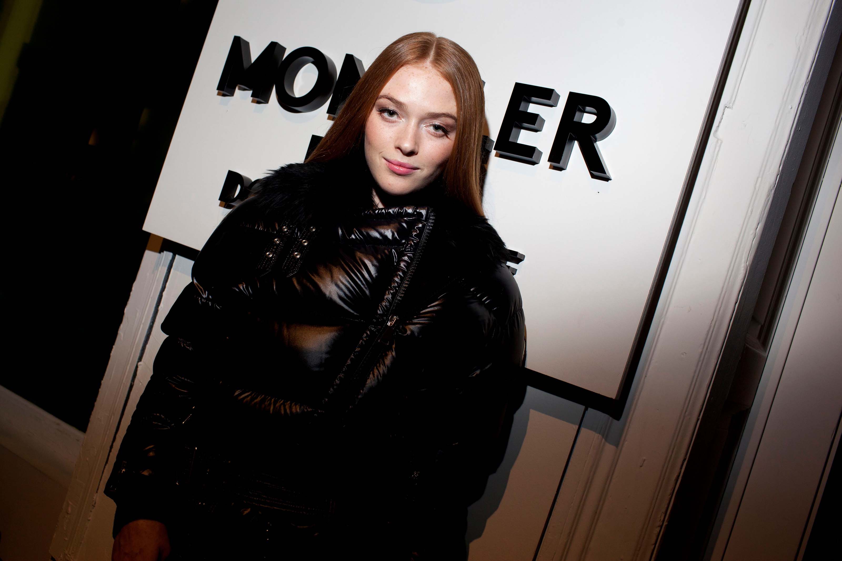 Larsen Thompson attends Moncler + Barney’s ‘1 Moncler Pierpaolo Piccioli