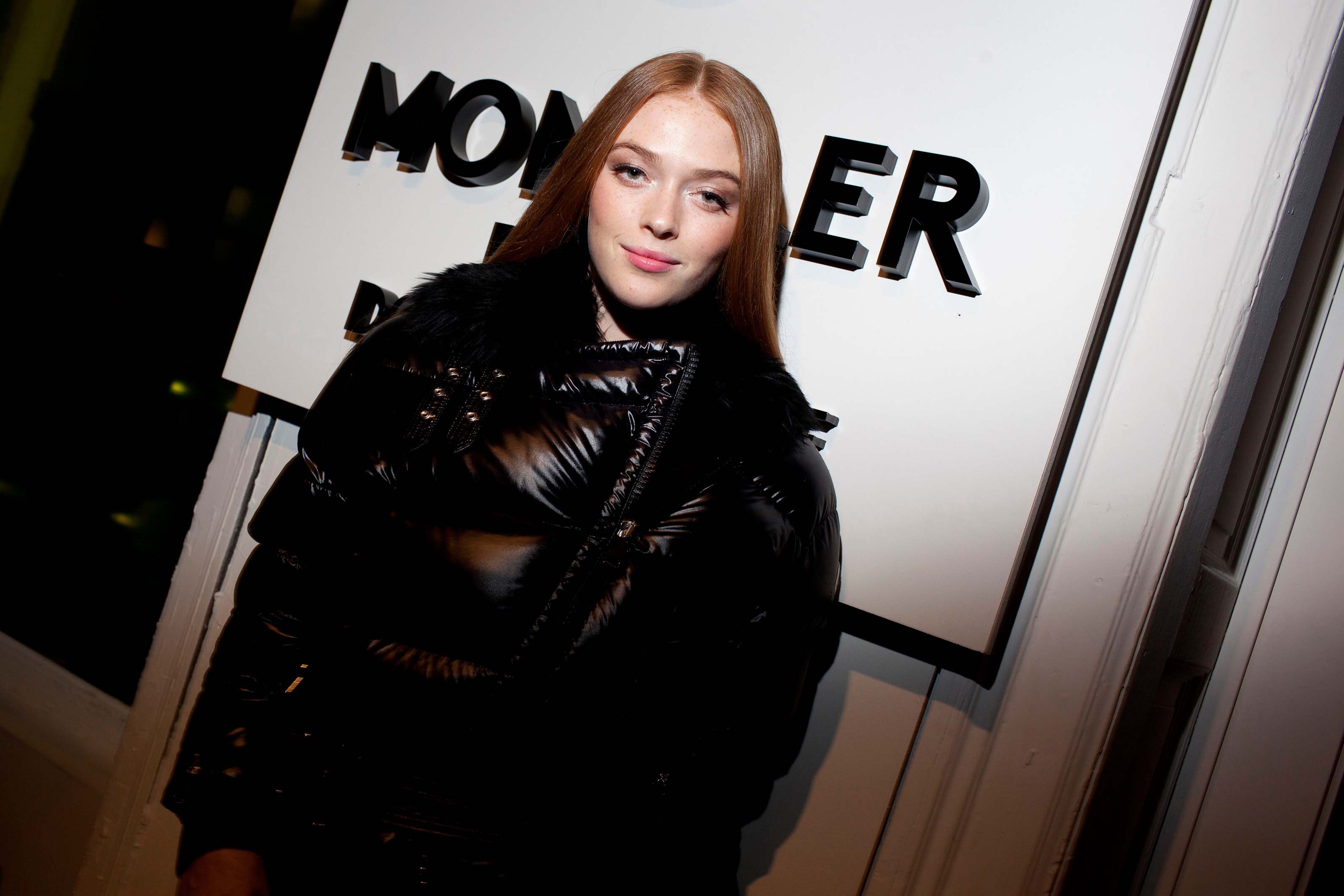 Larsen Thompson attends Moncler + Barney’s ‘1 Moncler Pierpaolo Piccioli