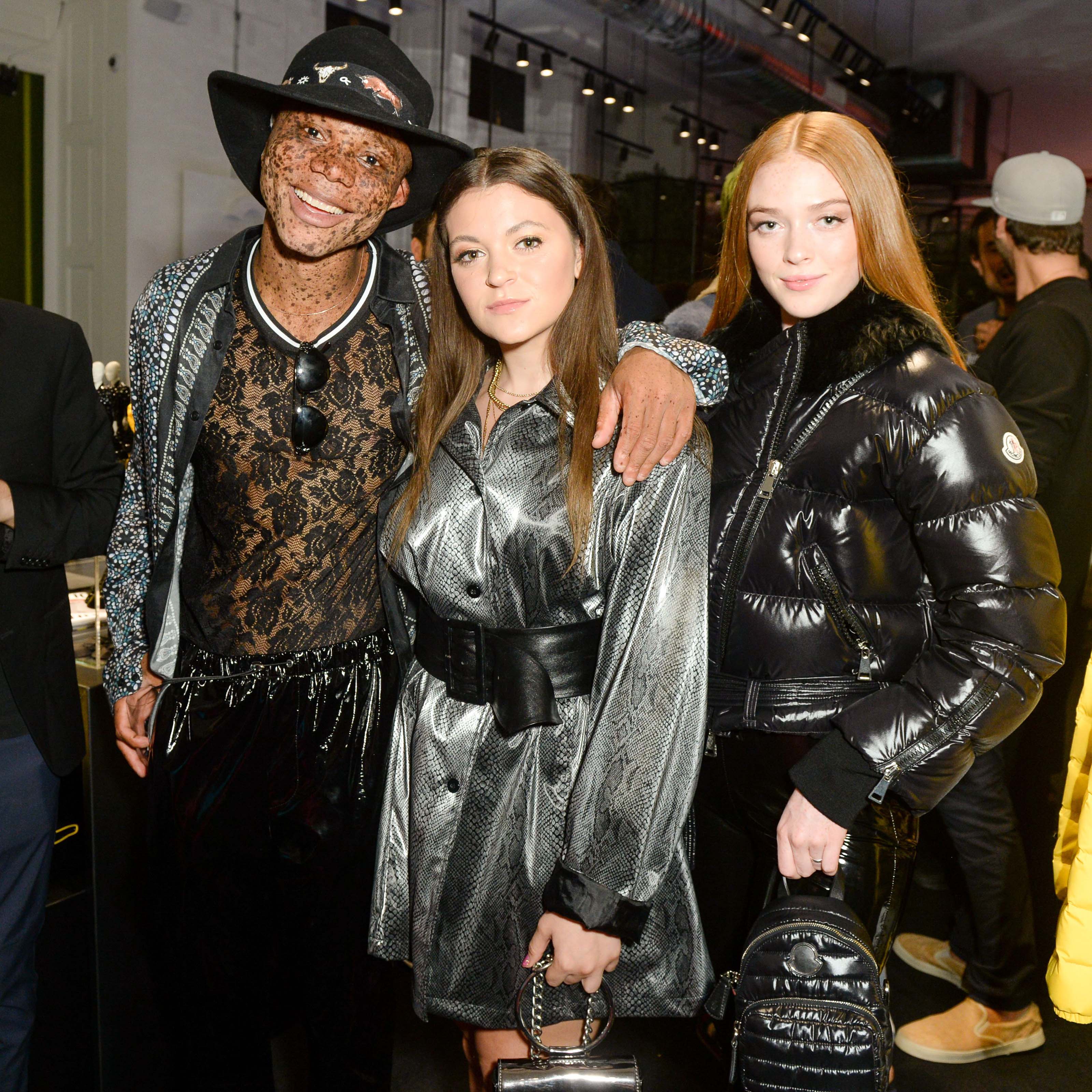 Larsen Thompson attends Moncler + Barney’s ‘1 Moncler Pierpaolo Piccioli