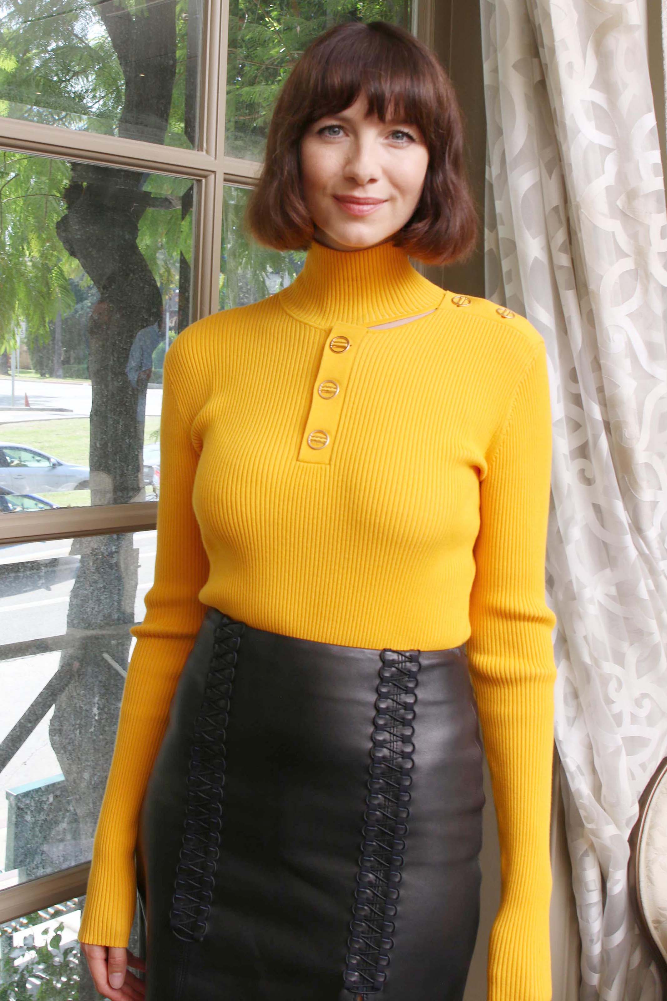 Caitriona Balfe attends Press Conference