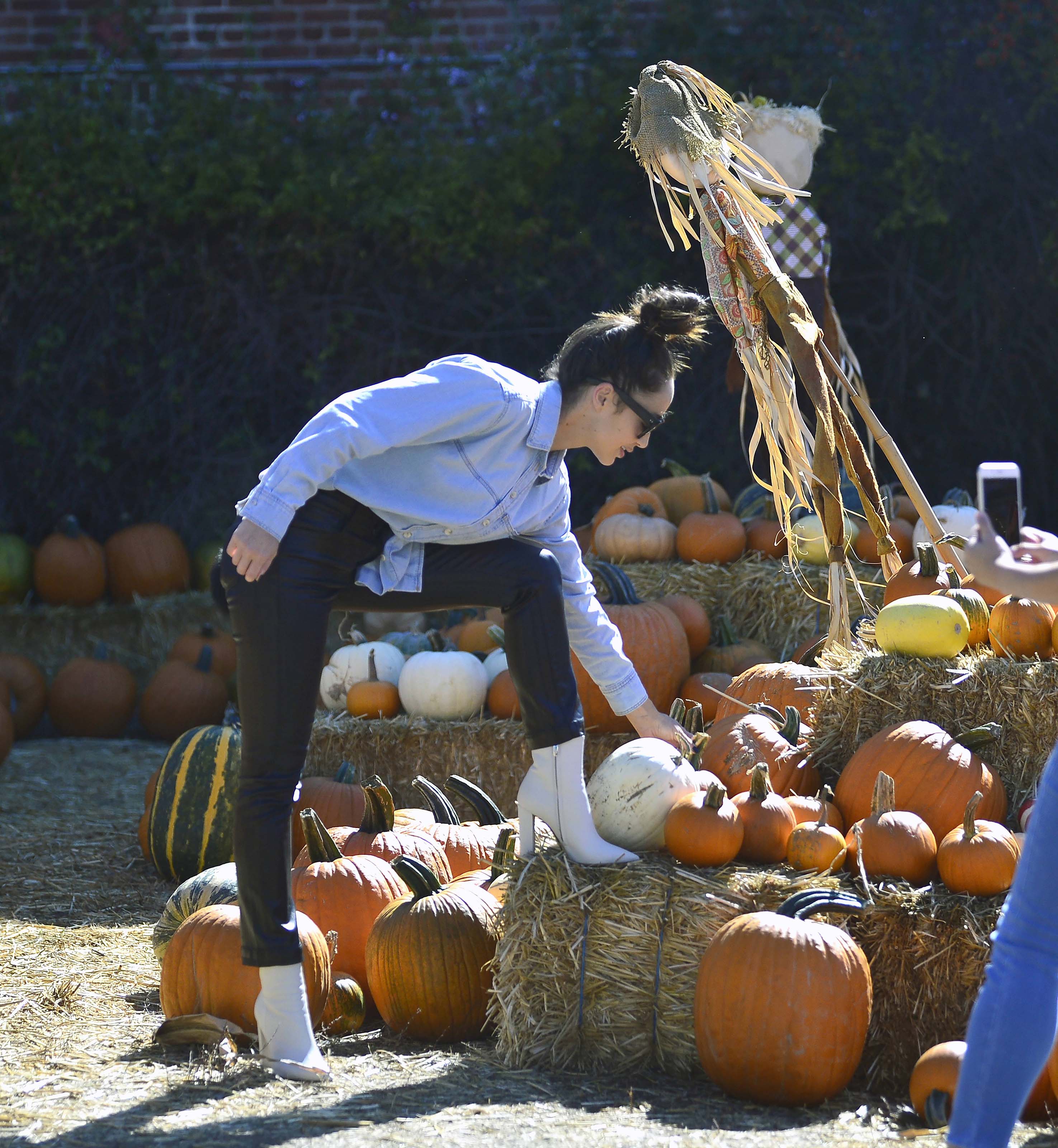 Cara Santana at Pumpkin Patch