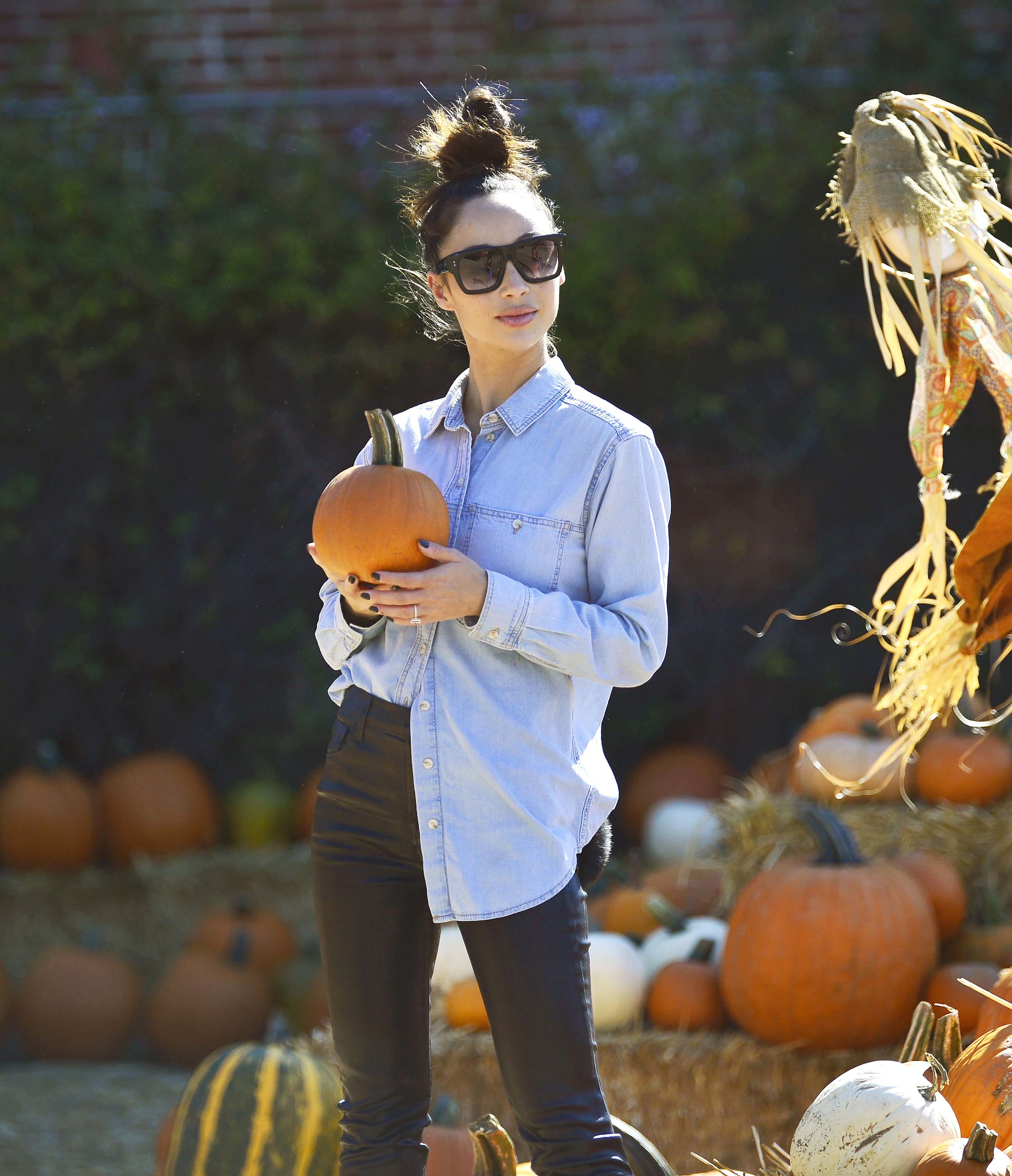 Cara Santana at Pumpkin Patch