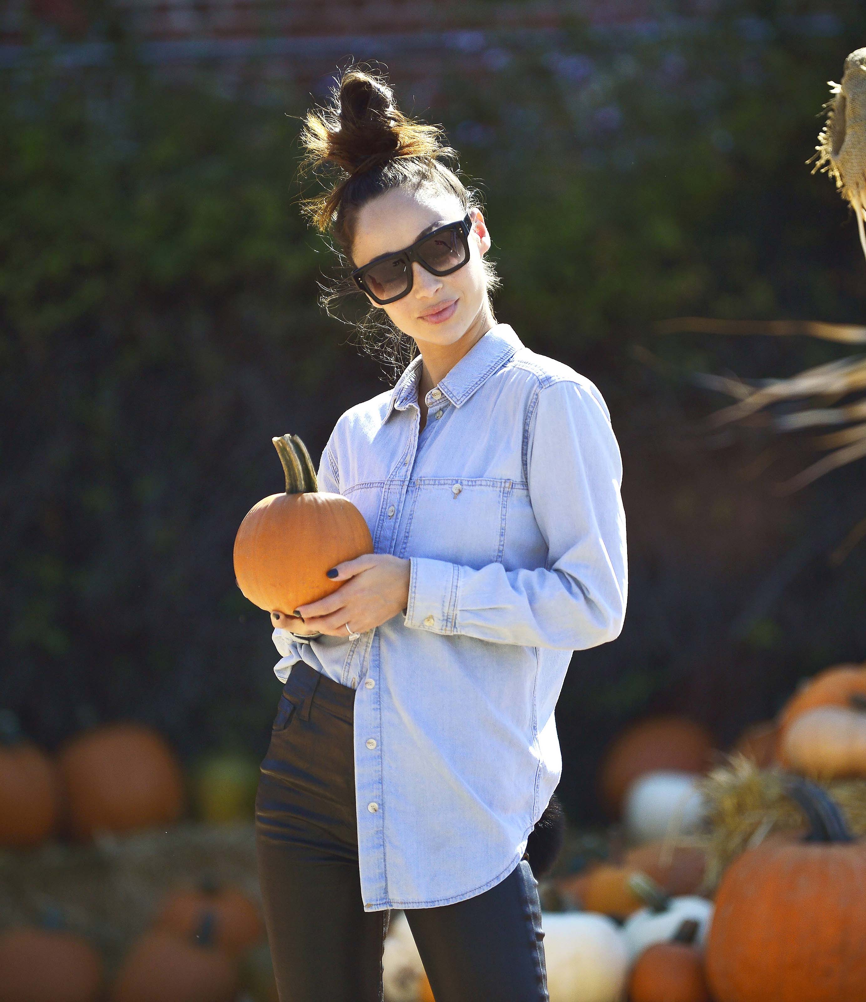 Cara Santana at Pumpkin Patch