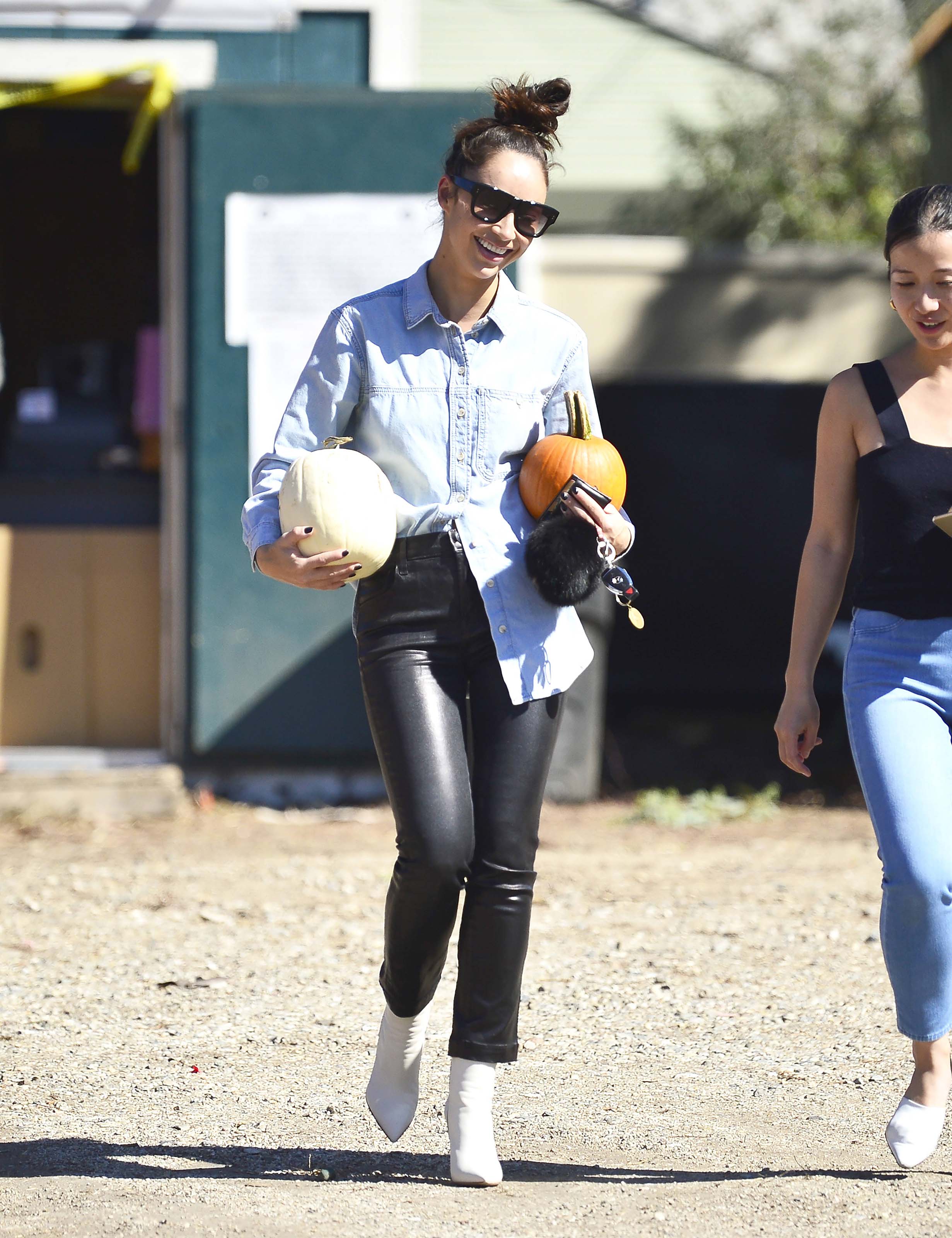 Cara Santana at Pumpkin Patch