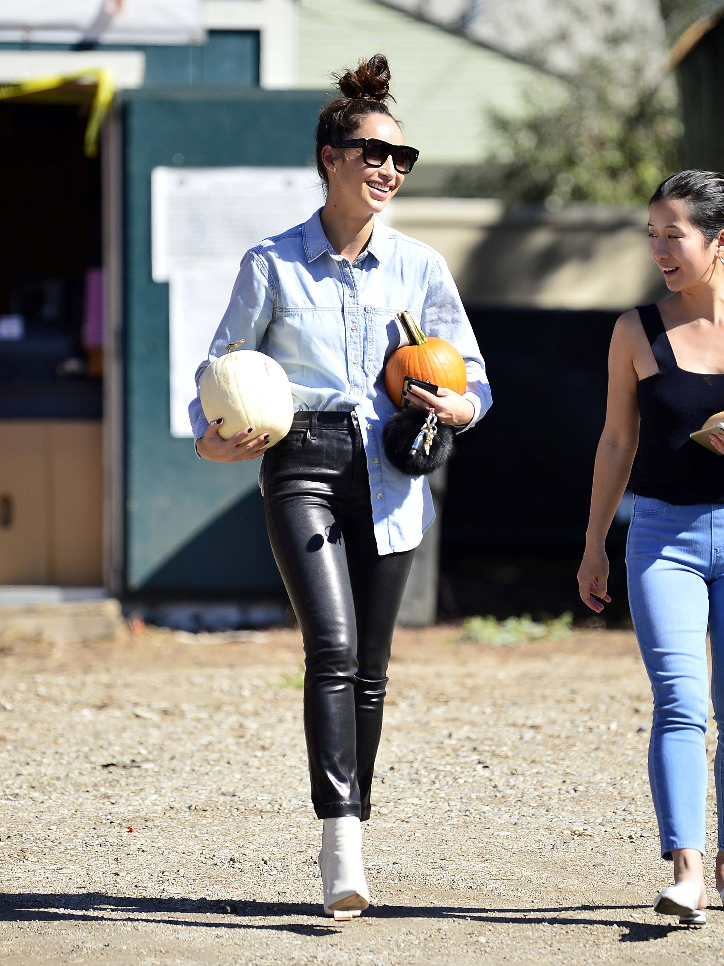 Cara Santana at Pumpkin Patch