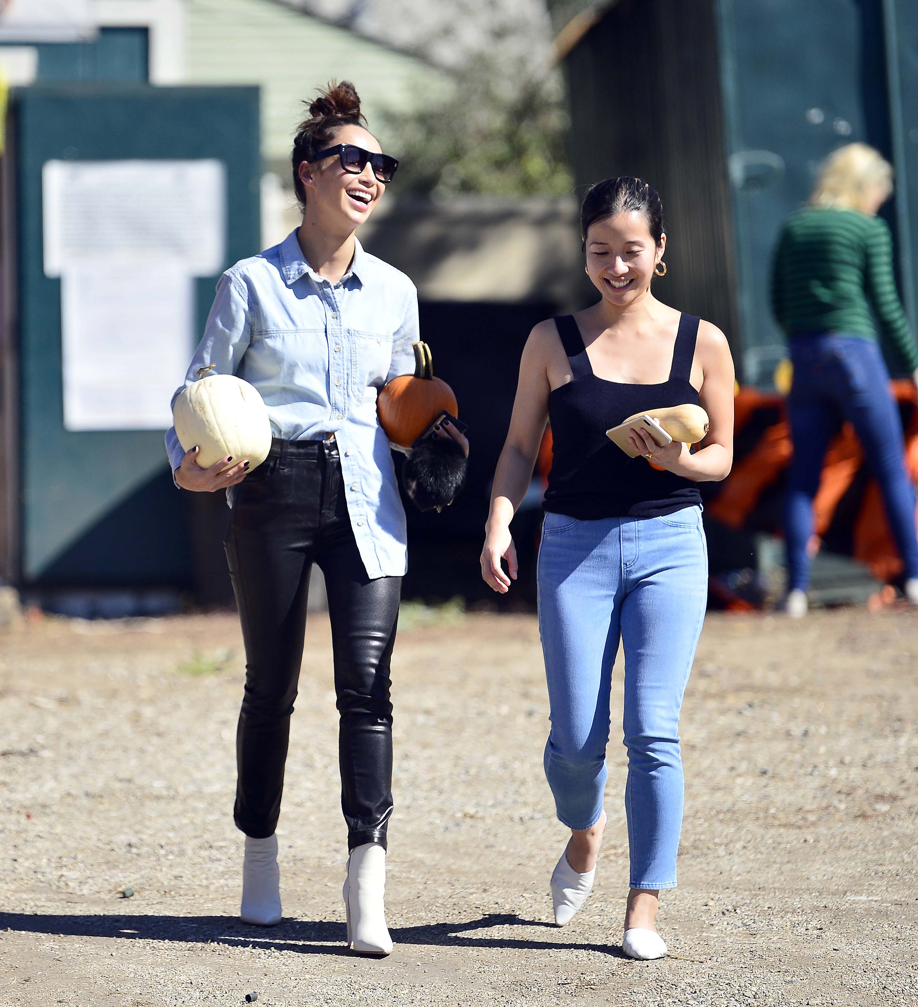 Cara Santana at Pumpkin Patch