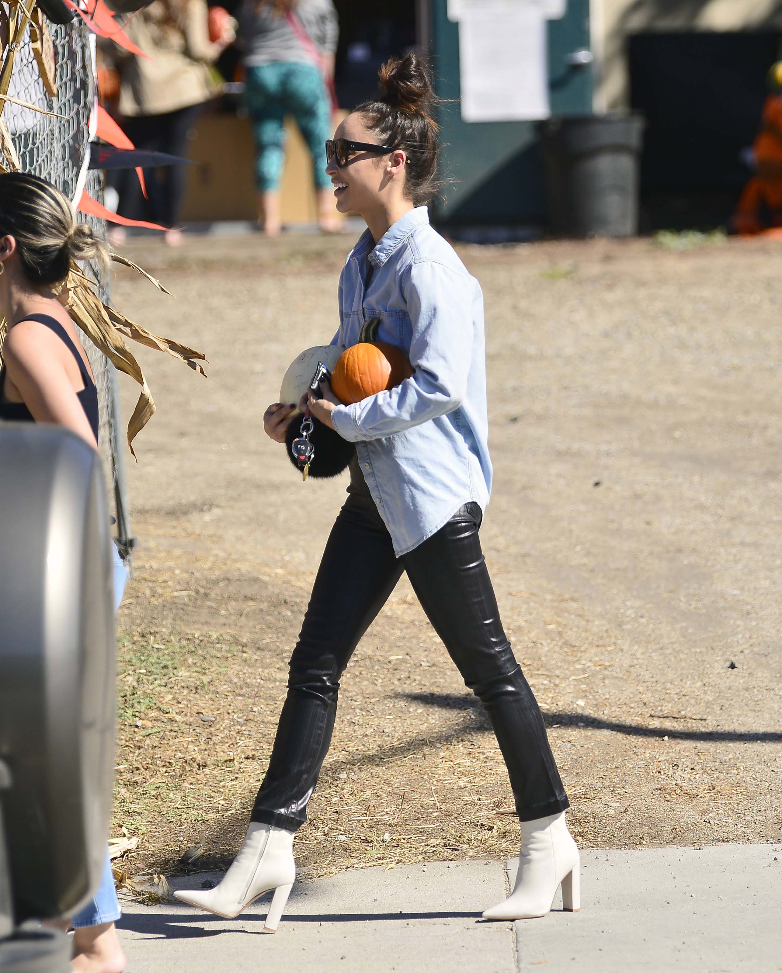 Cara Santana at Pumpkin Patch