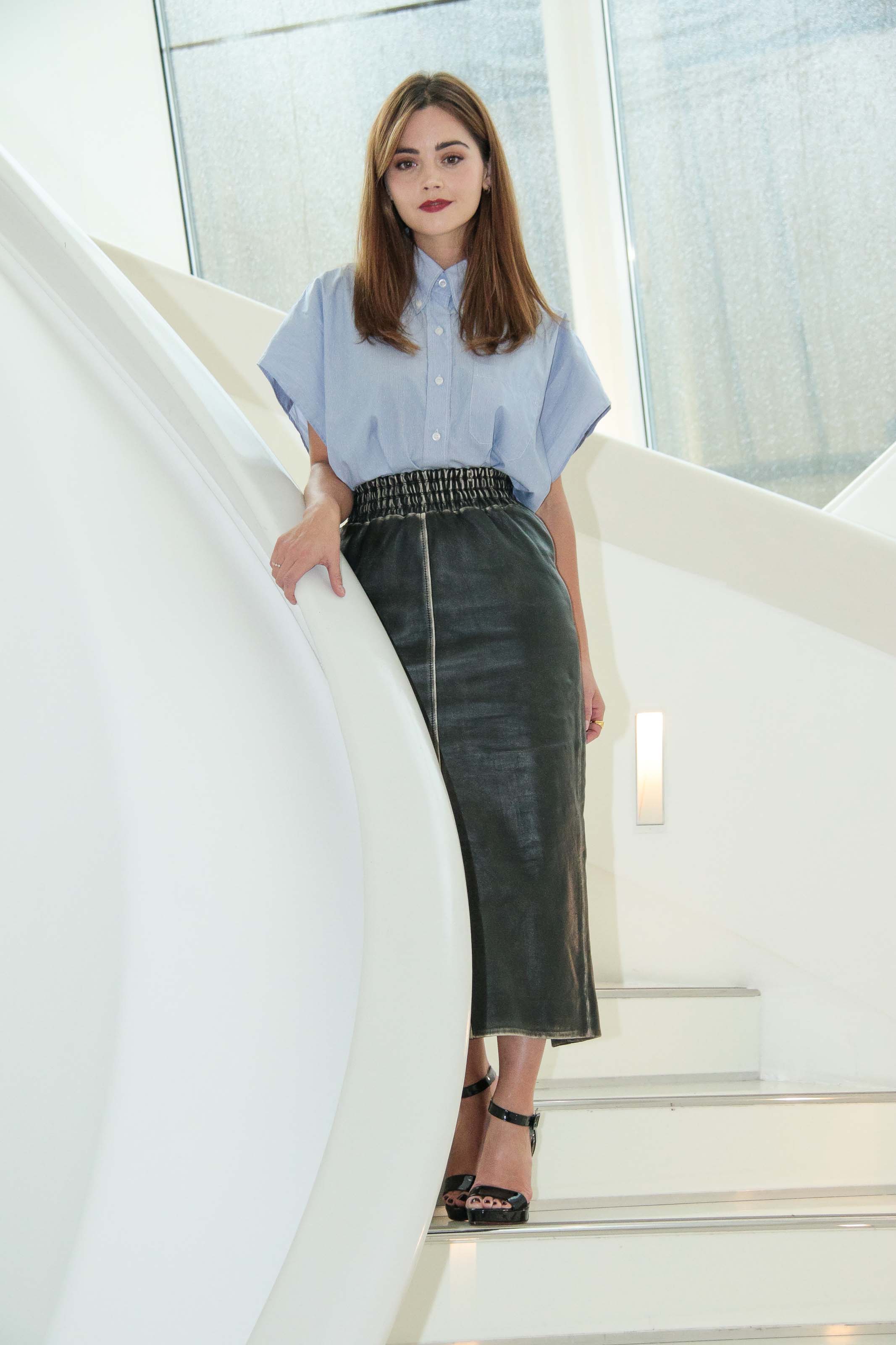 Jenna-Louise Coleman attends The Cry photocall