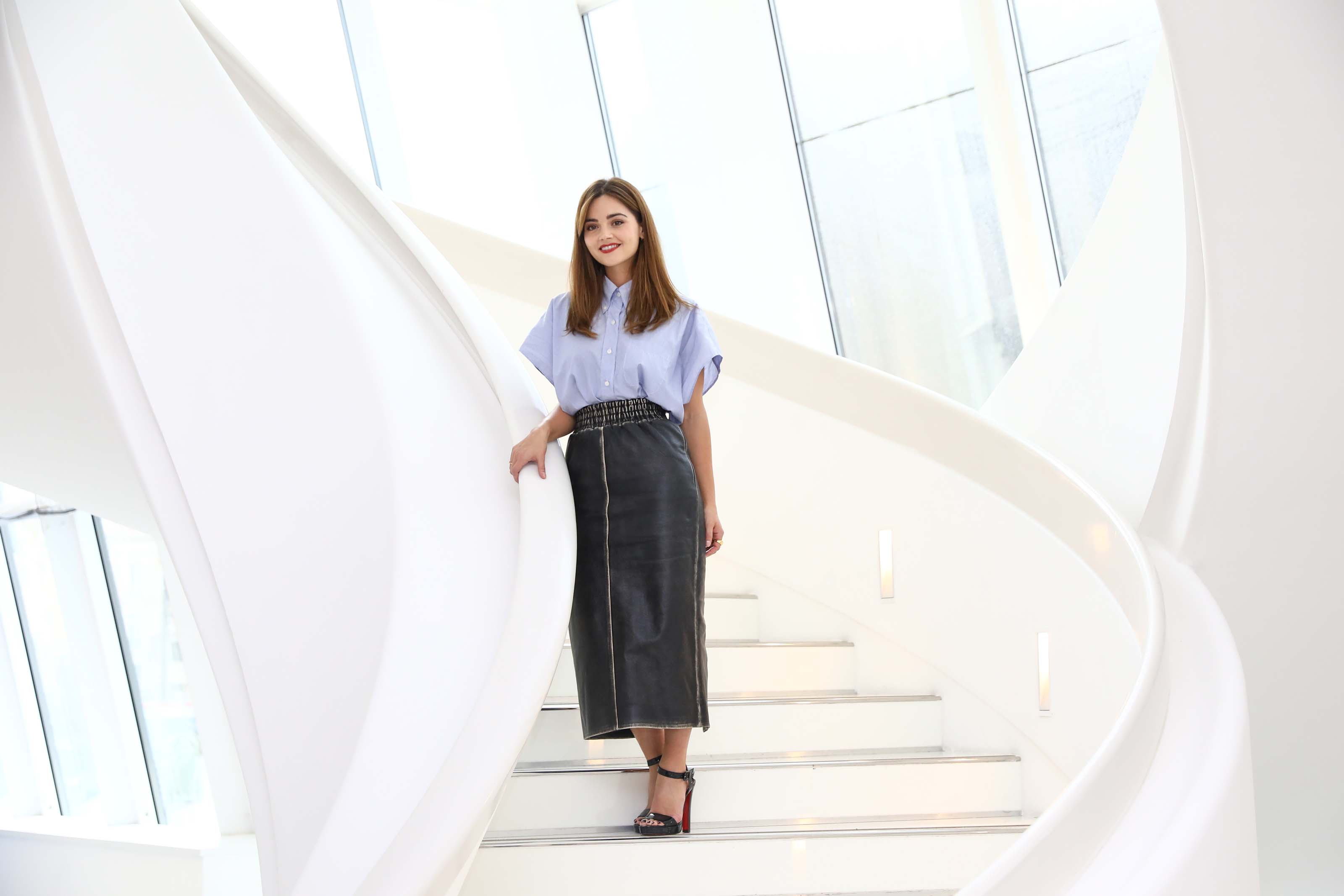 Jenna-Louise Coleman attends The Cry photocall