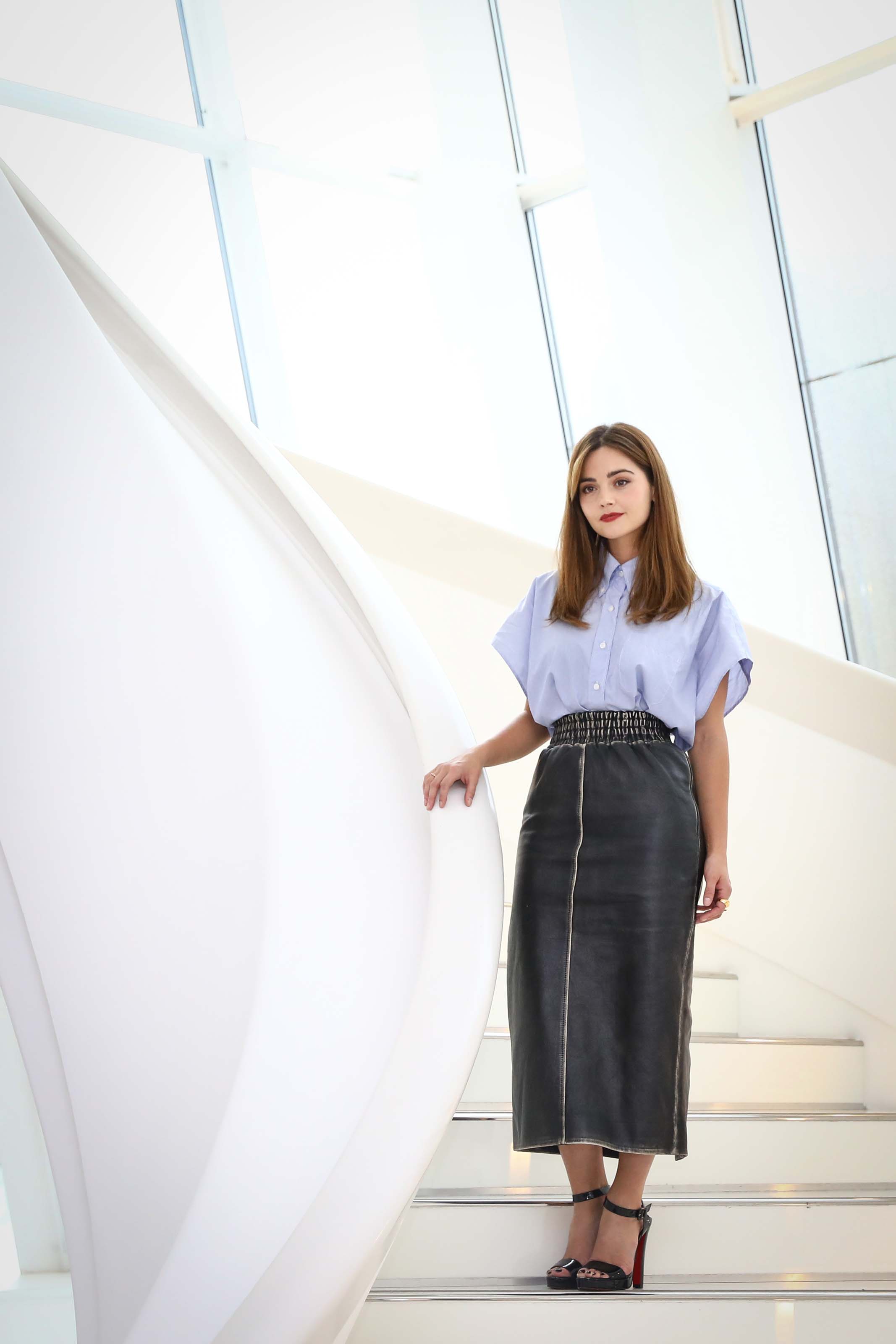 Jenna-Louise Coleman attends The Cry photocall