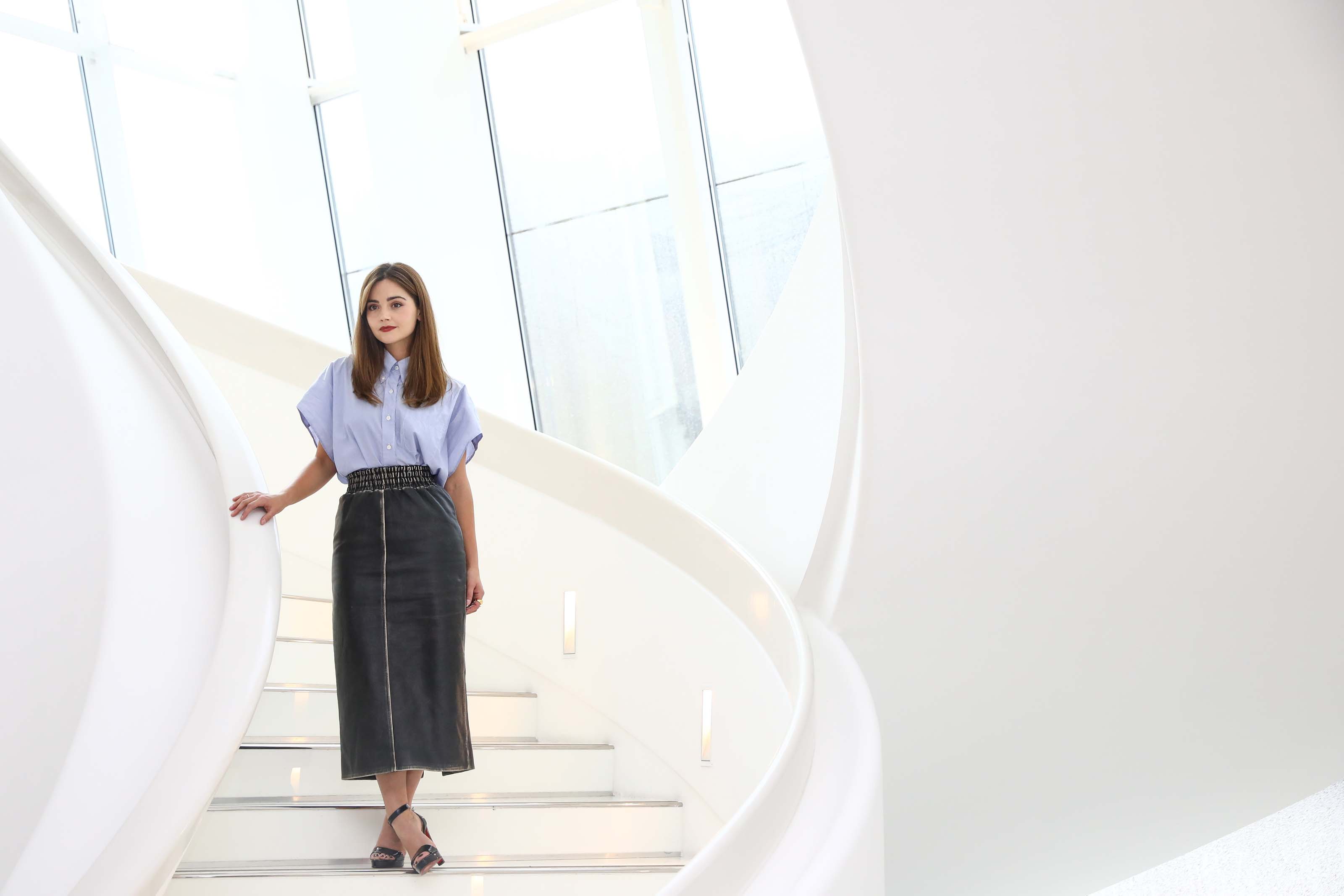 Jenna-Louise Coleman attends The Cry photocall