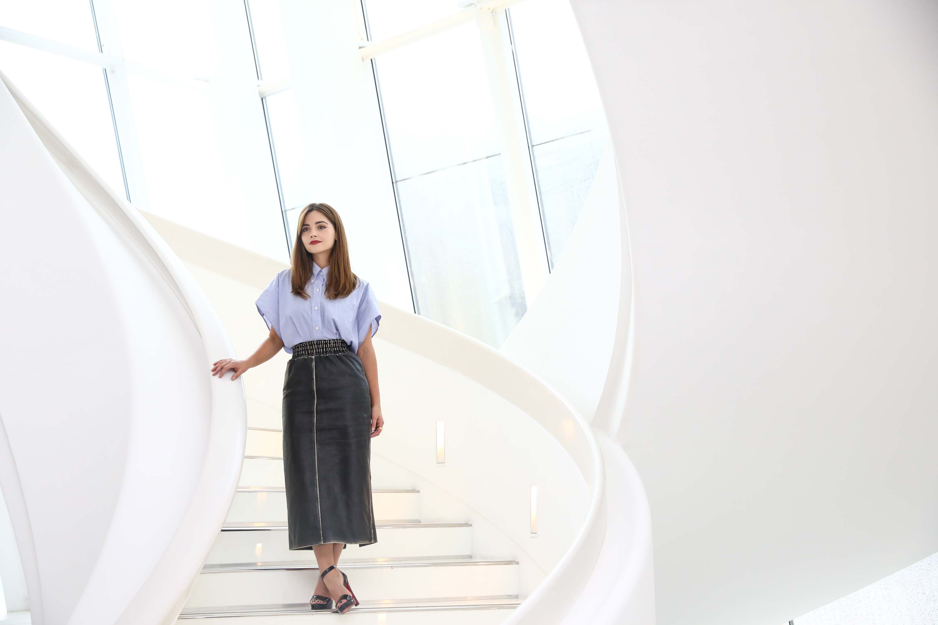 Jenna-Louise Coleman attends The Cry photocall