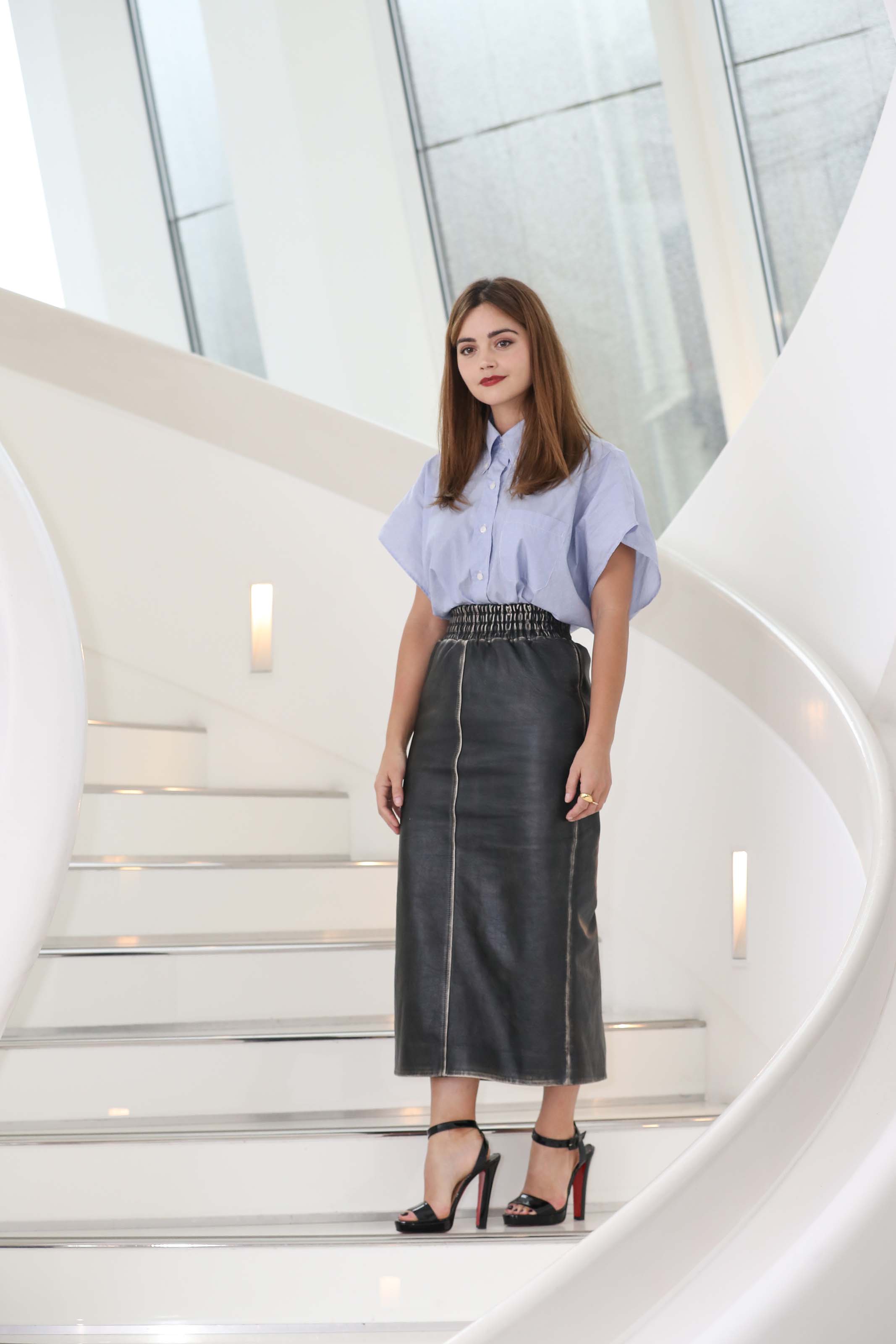 Jenna-Louise Coleman attends The Cry photocall