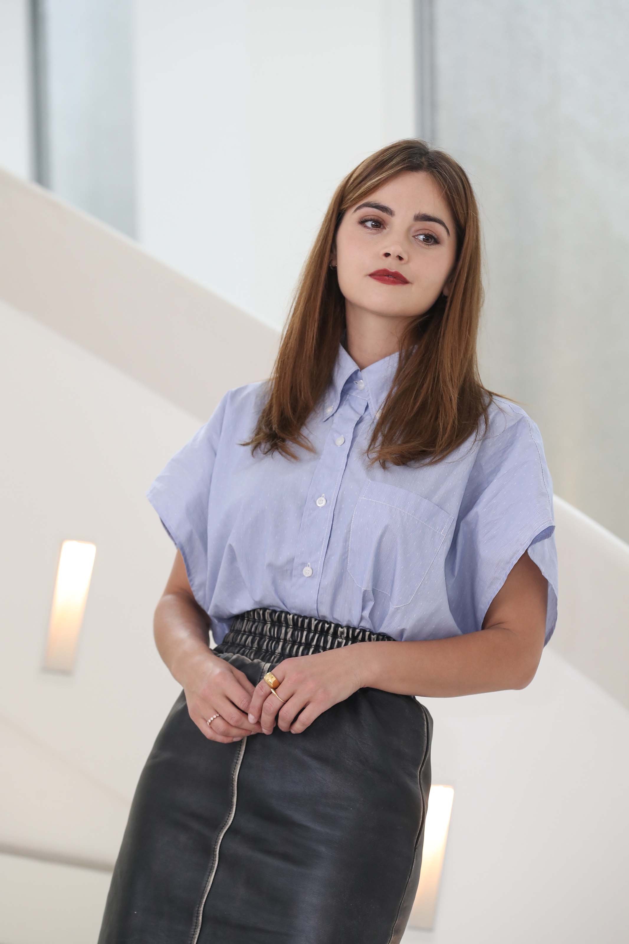 Jenna-Louise Coleman attends The Cry photocall