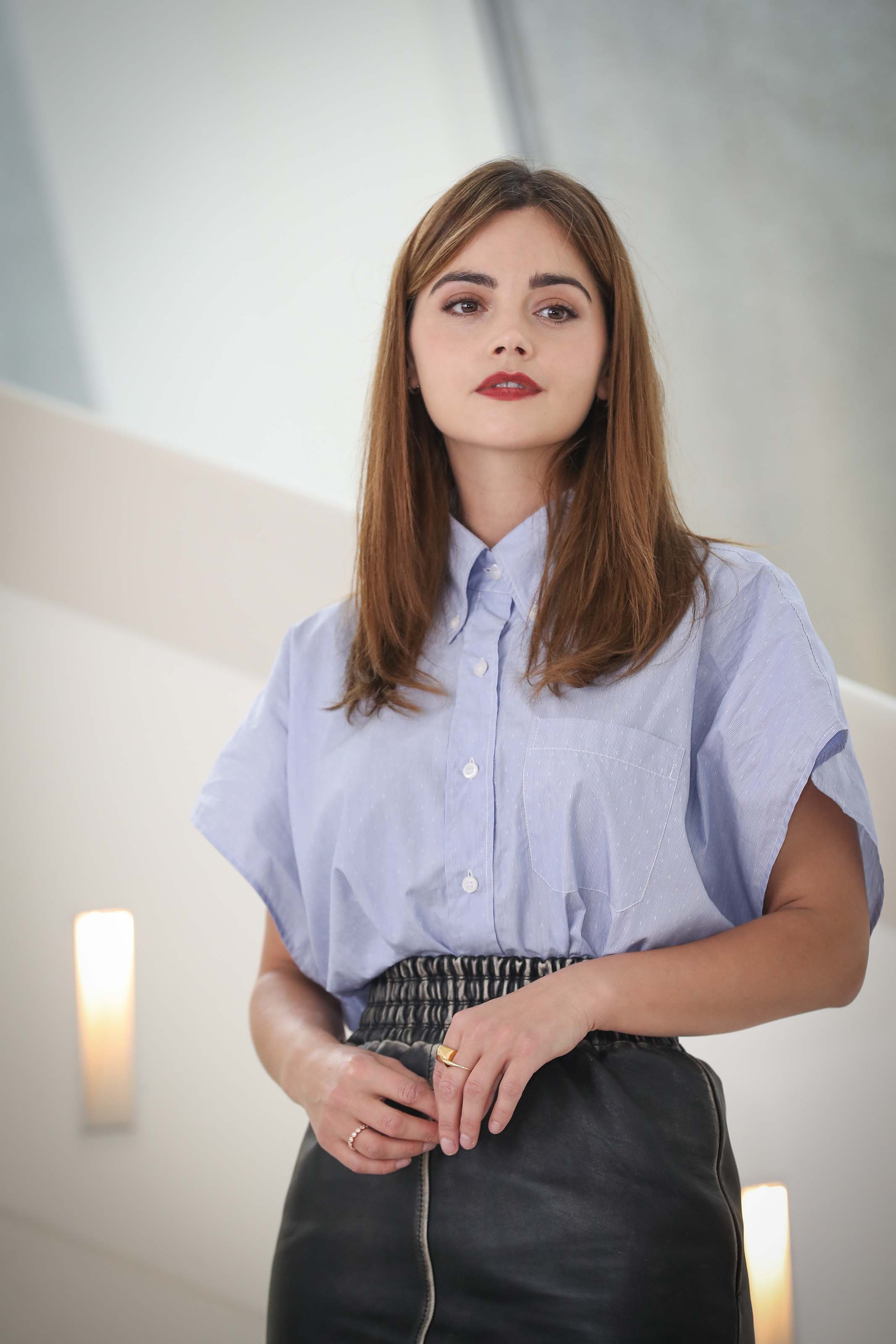 Jenna-Louise Coleman attends The Cry photocall