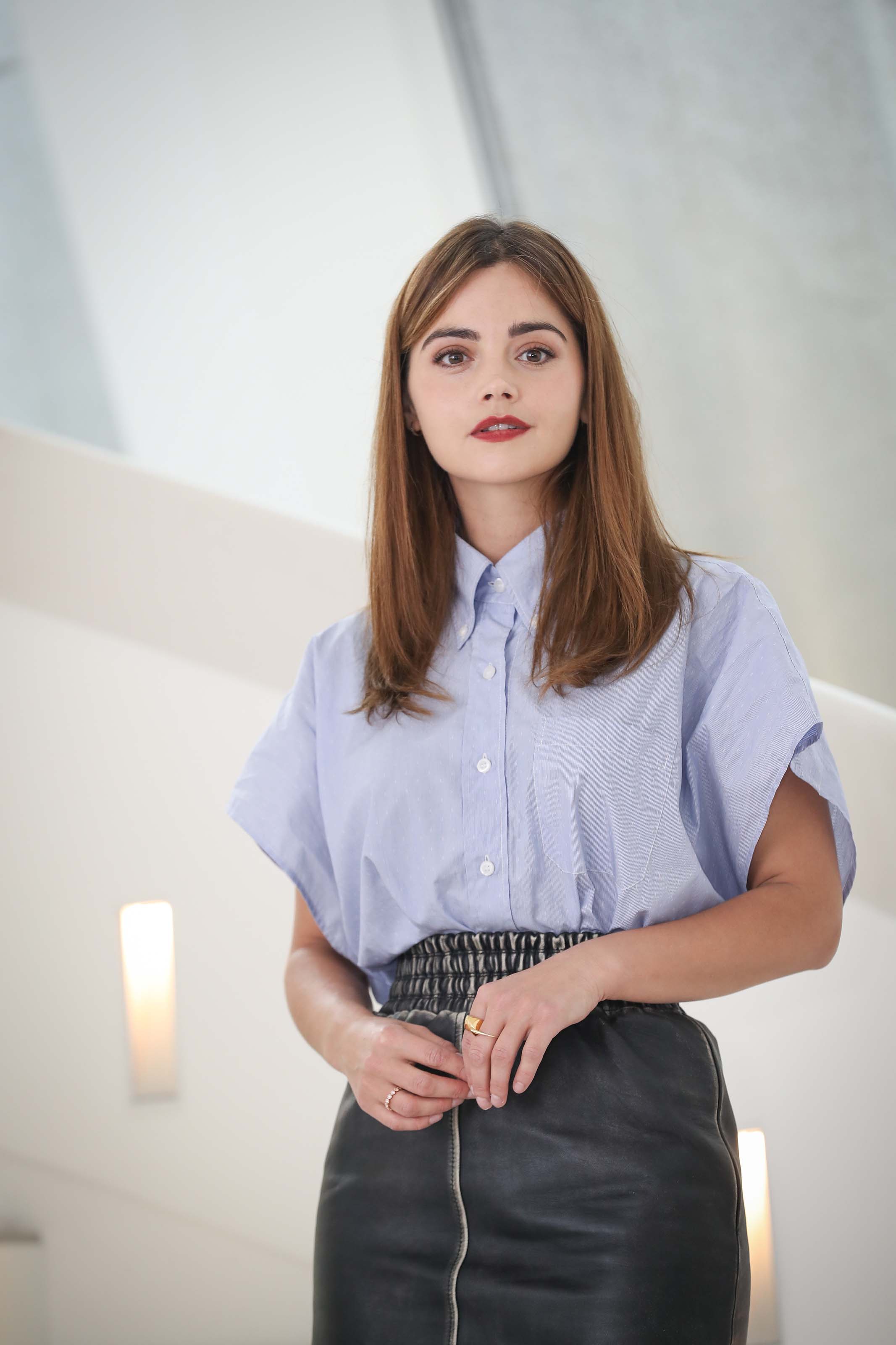 Jenna-Louise Coleman attends The Cry photocall