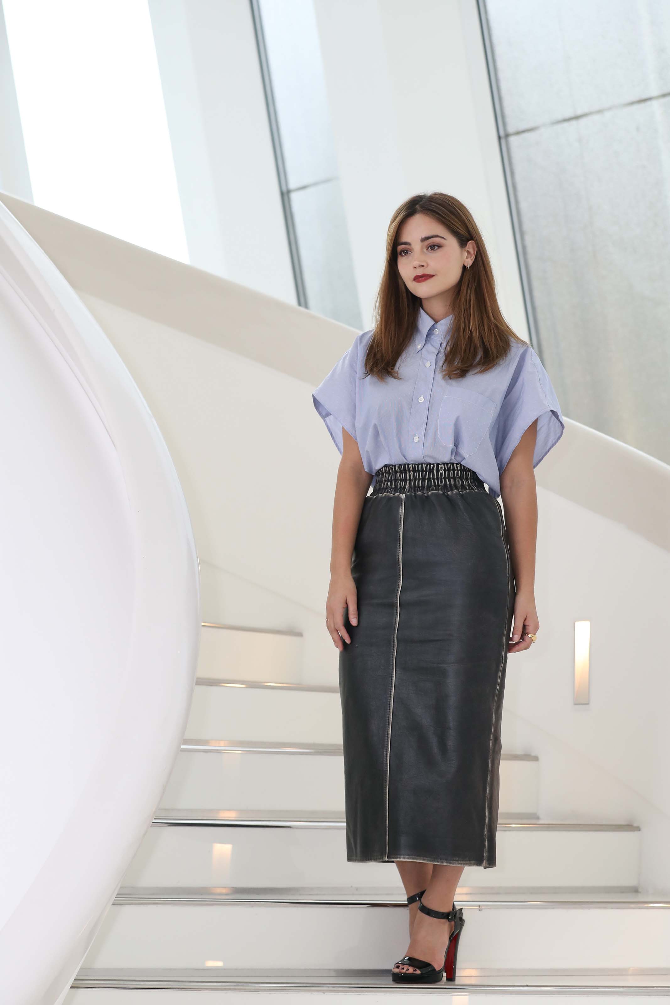 Jenna-Louise Coleman attends The Cry photocall