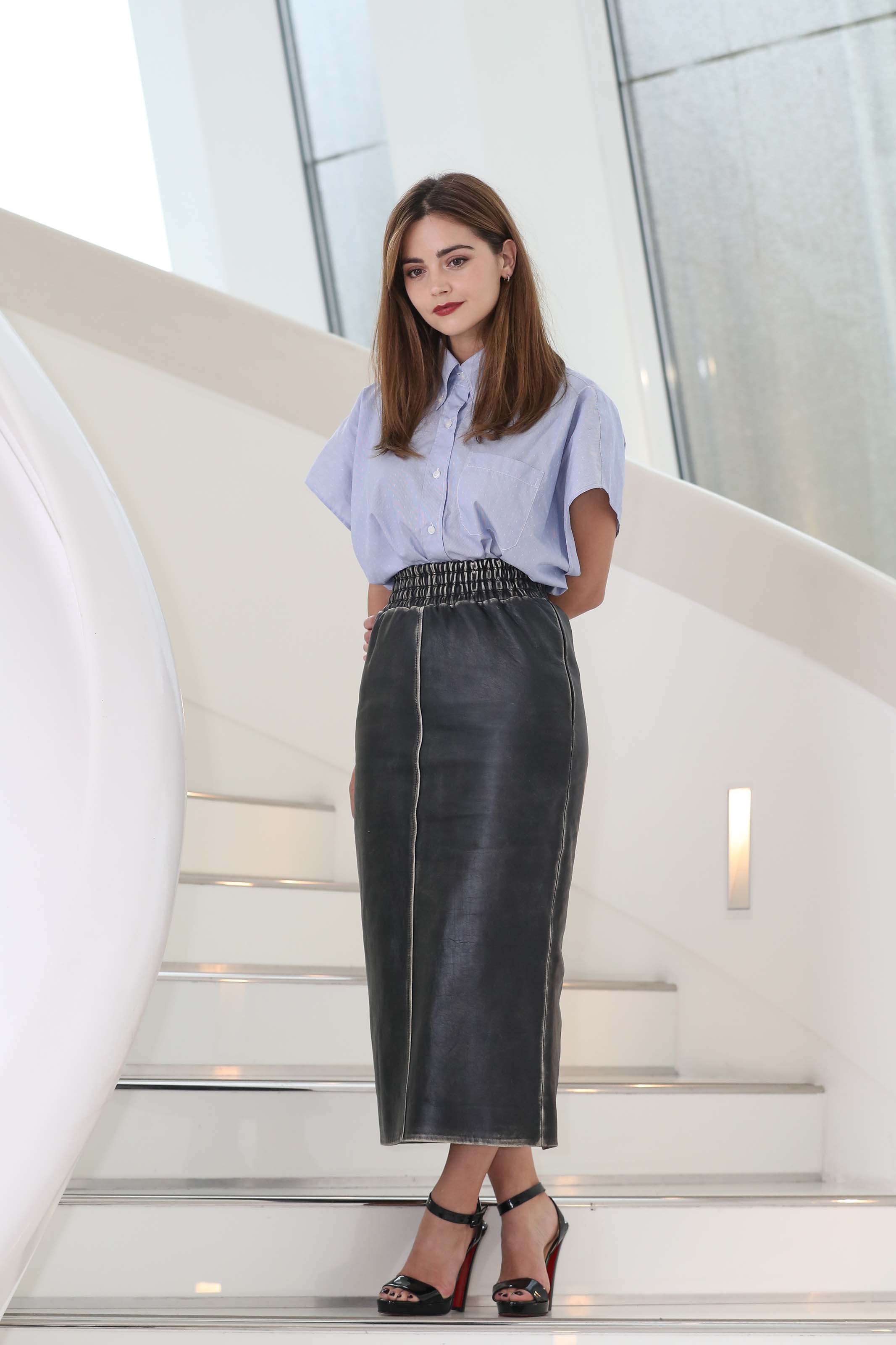 Jenna-Louise Coleman attends The Cry photocall