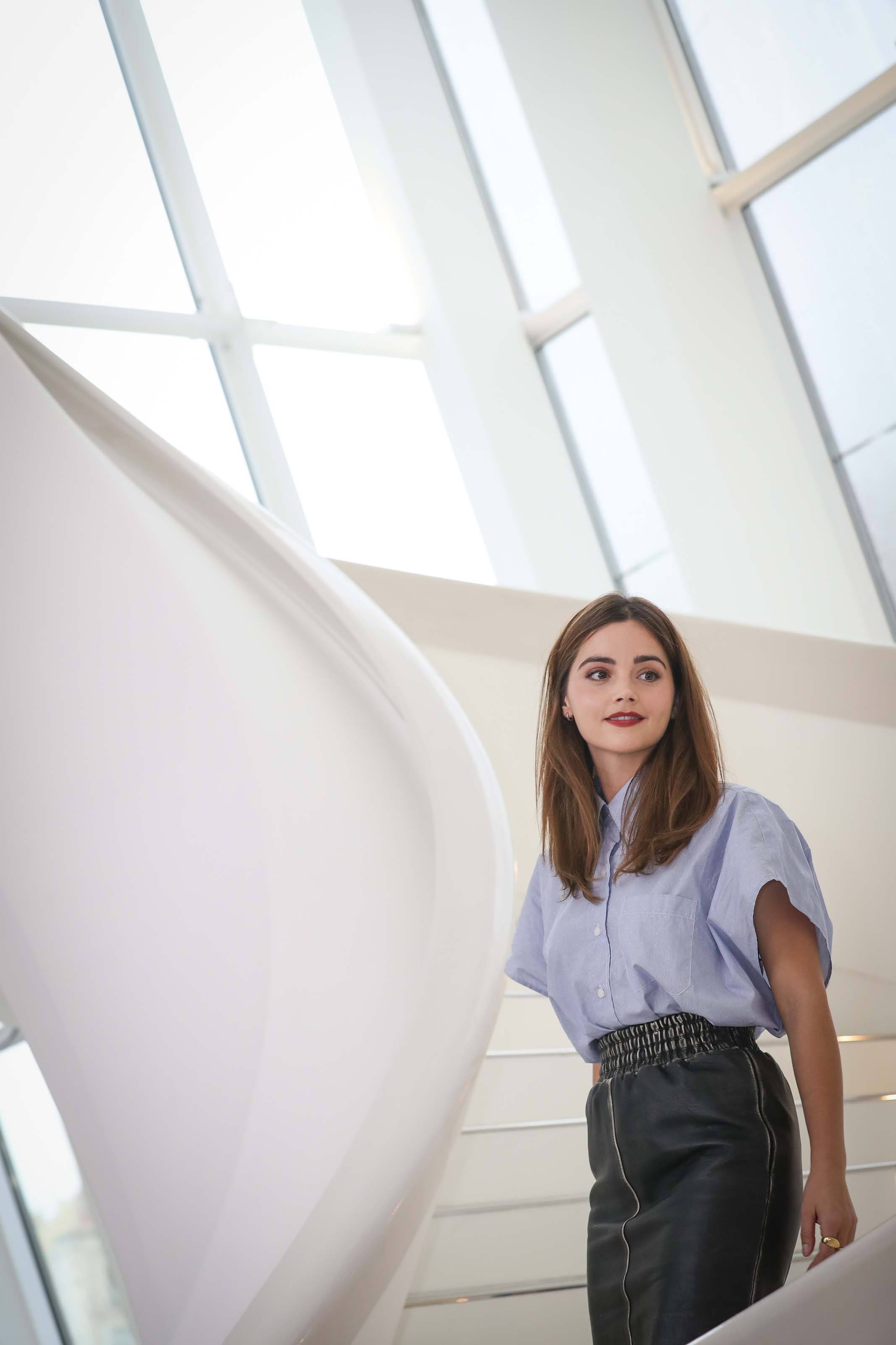 Jenna-Louise Coleman attends The Cry photocall