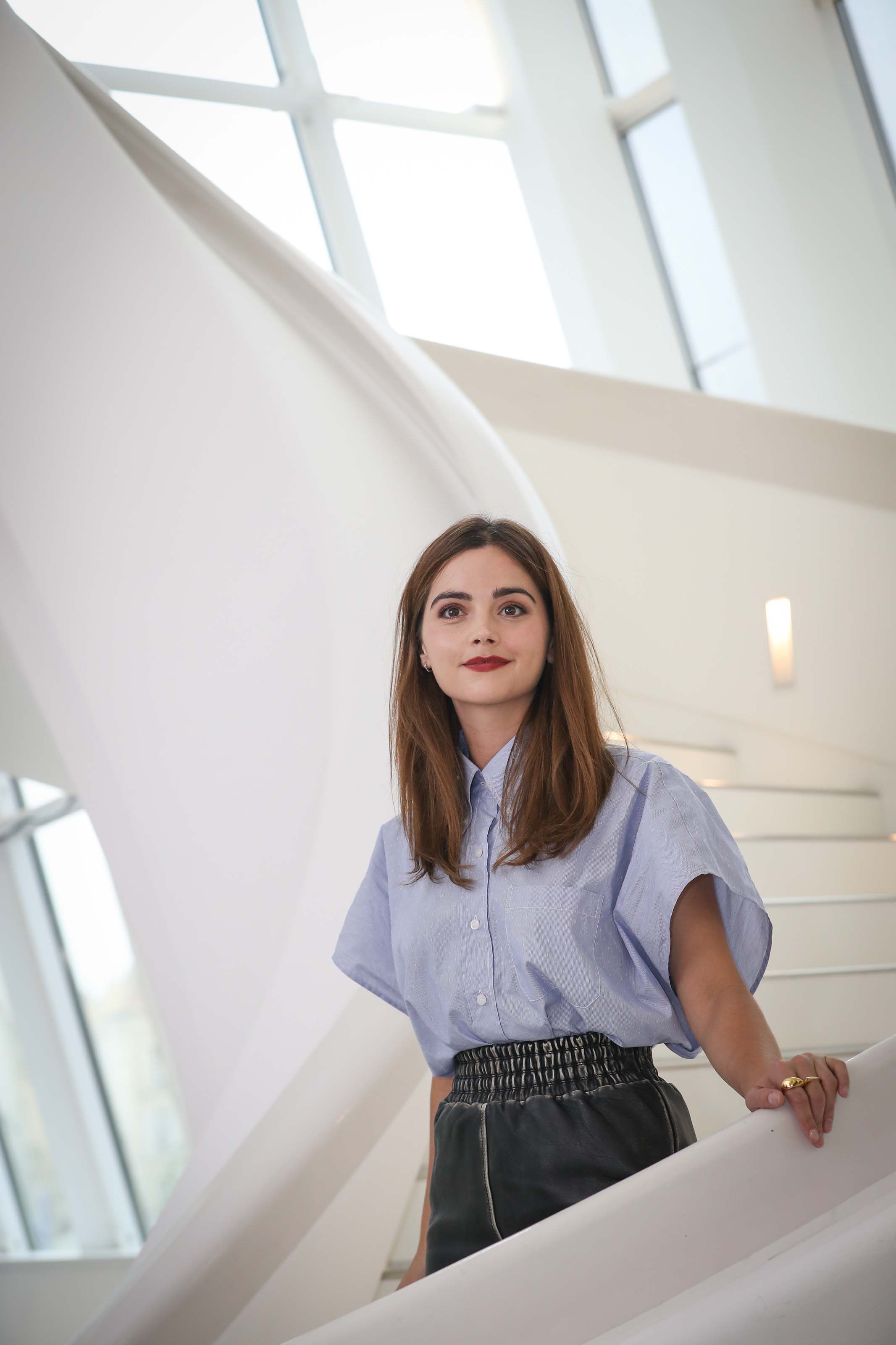 Jenna-Louise Coleman attends The Cry photocall