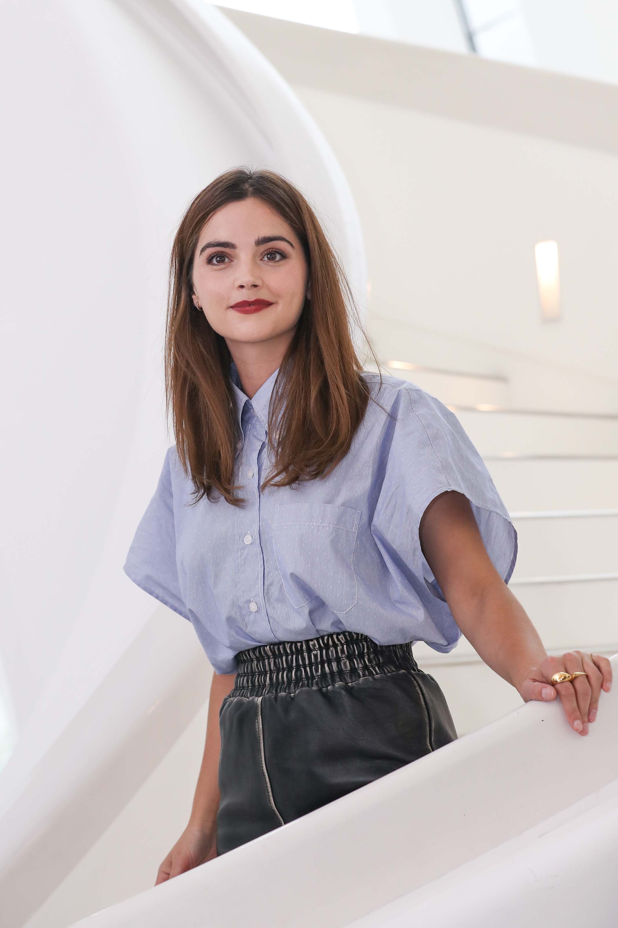 Jenna-Louise Coleman attends The Cry photocall