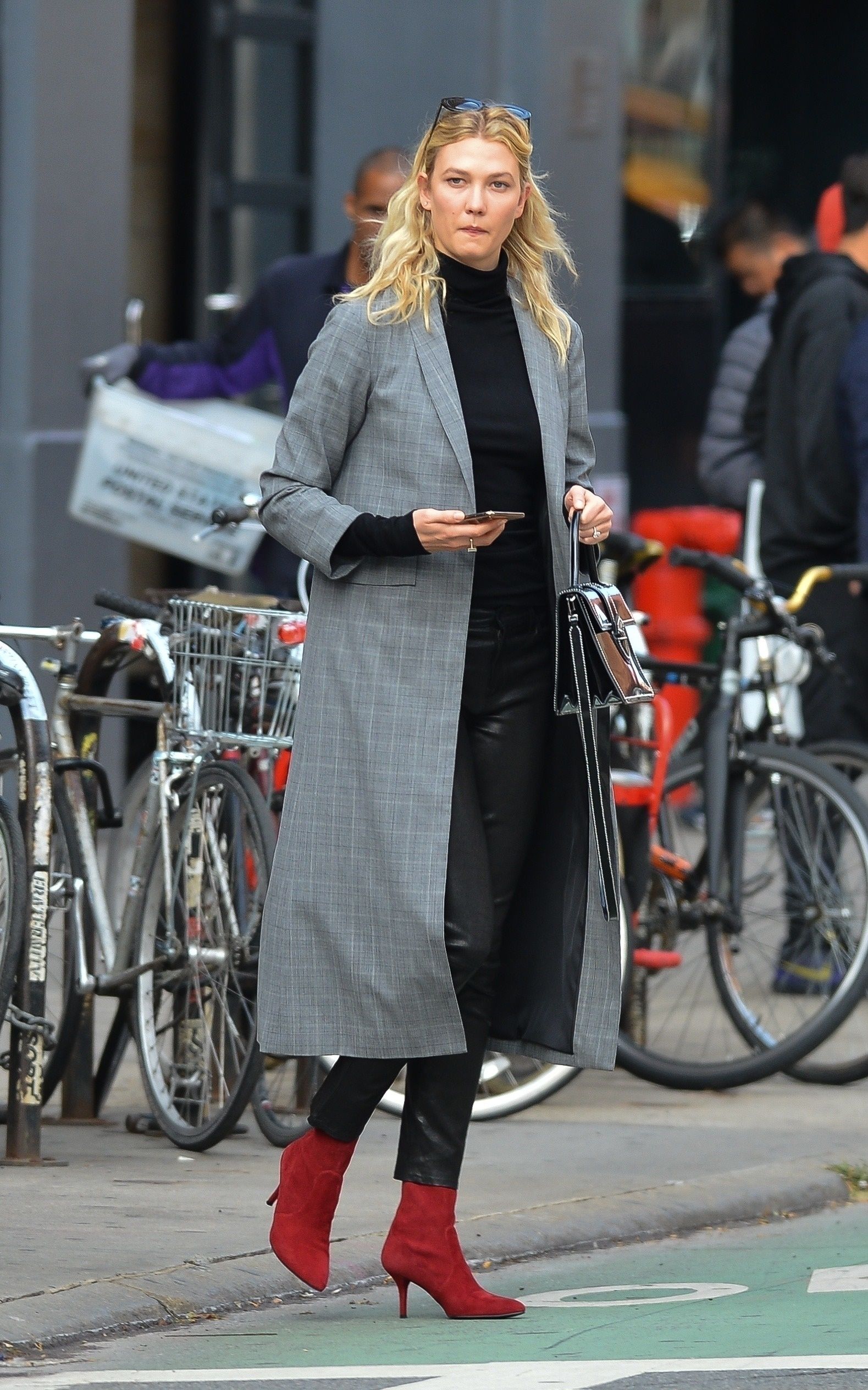 Karlie Kloss out in NYC